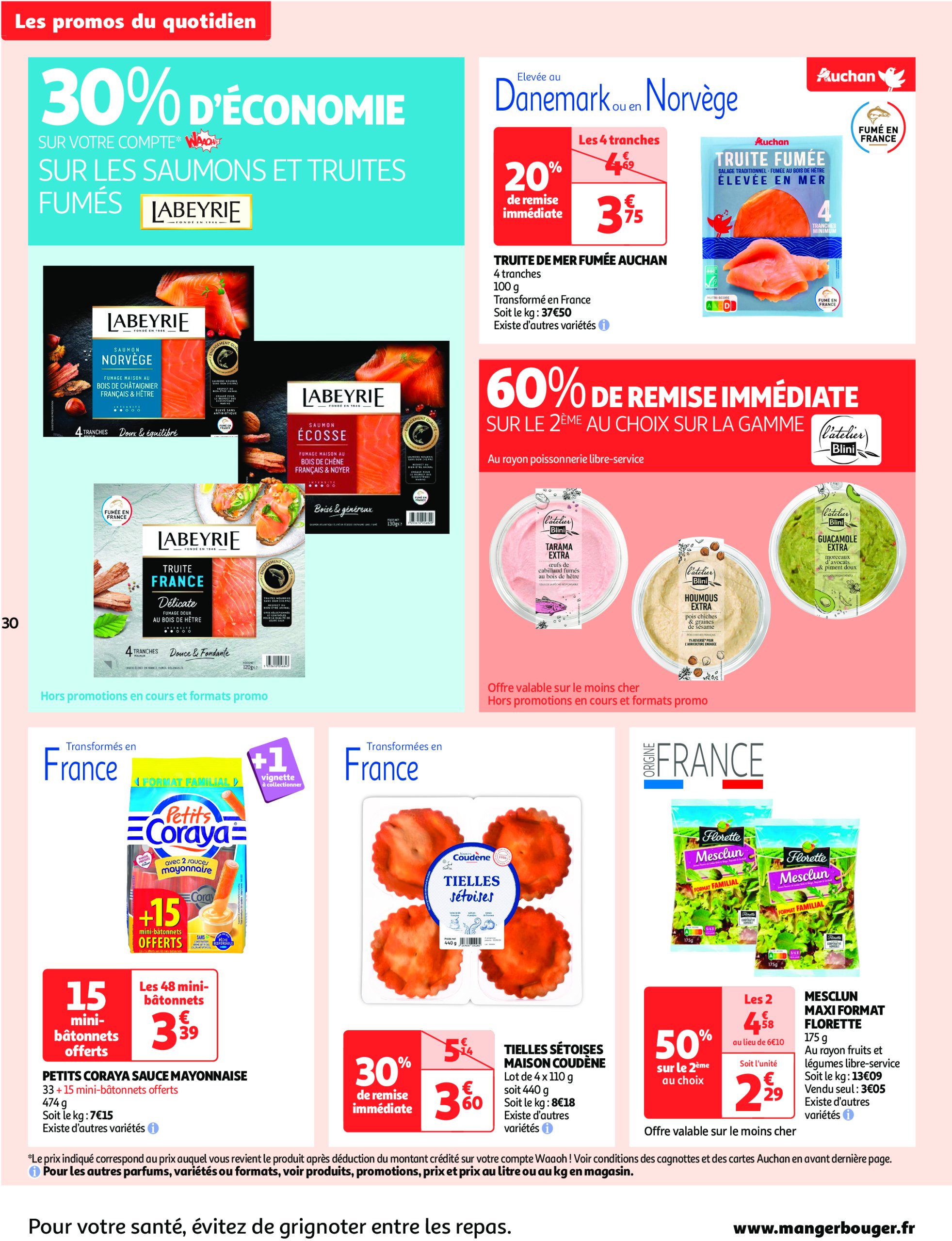 auchan - Catalogue Auchan - Fête des mères valable dès 20/05 - 01/06 - page: 30 auchan - Catalogue Auchan - Fête des mères valable dès 20/05 - 01/06 - page: 30
