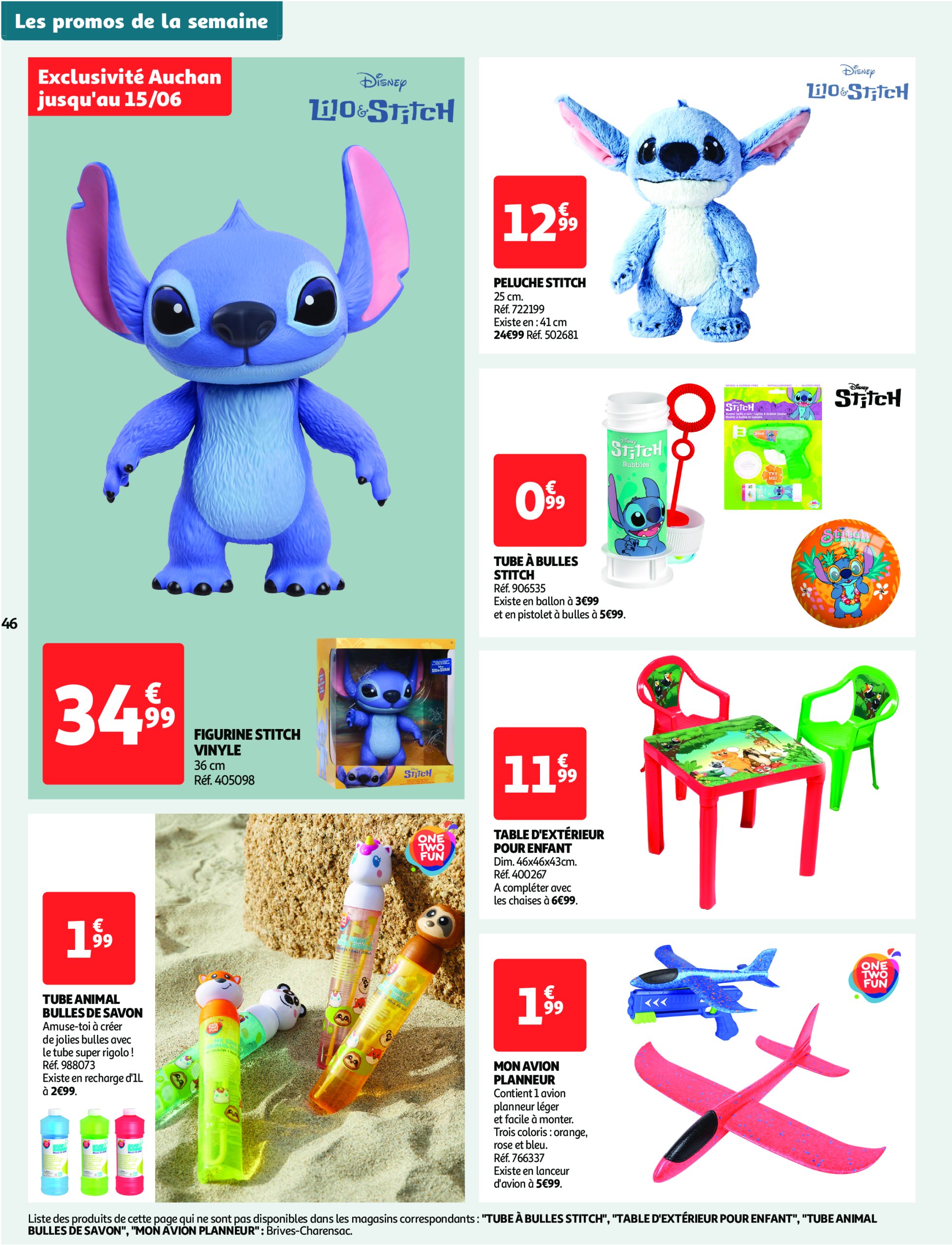 auchan - Catalogue Auchan - Fête des mères valable dès 20/05 - 01/06 - page: 46 auchan - Catalogue Auchan - Fête des mères valable dès 20/05 - 01/06 - page: 46