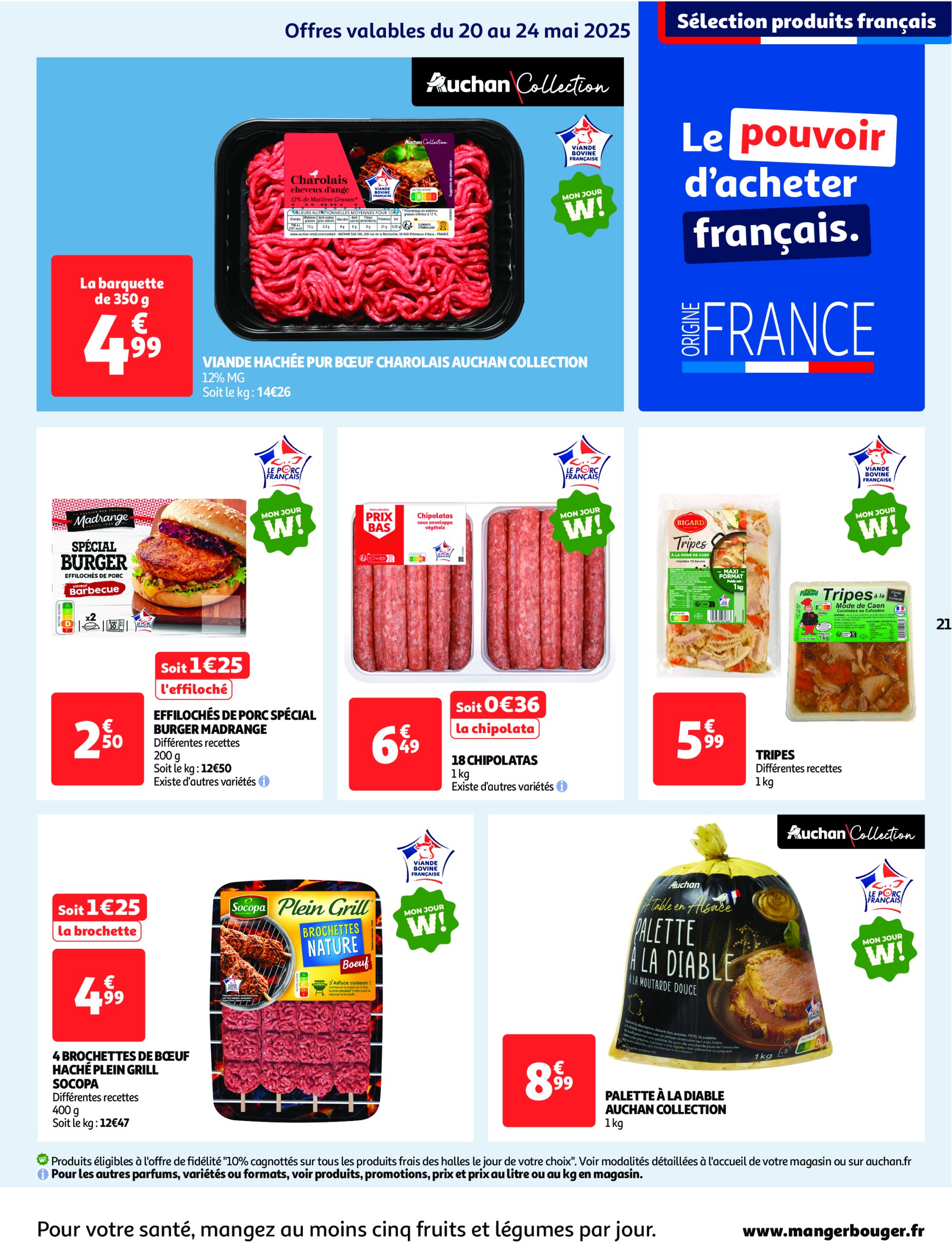 auchan - Catalogue Auchan - Fête des mères valable dès 20/05 - 01/06 - page: 21 auchan - Catalogue Auchan - Fête des mères valable dès 20/05 - 01/06 - page: 21