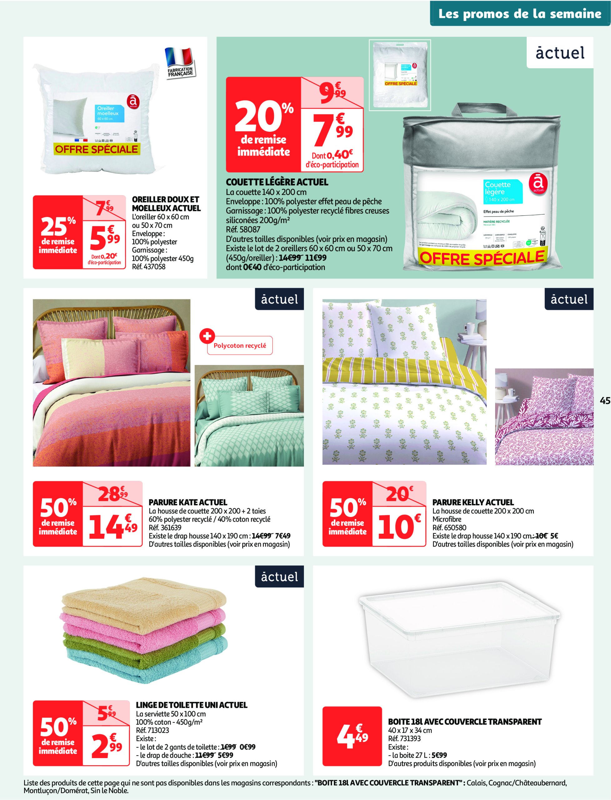 auchan - Catalogue Auchan - Fête des mères valable dès 20/05 - 01/06 - page: 45 auchan - Catalogue Auchan - Fête des mères valable dès 20/05 - 01/06 - page: 45