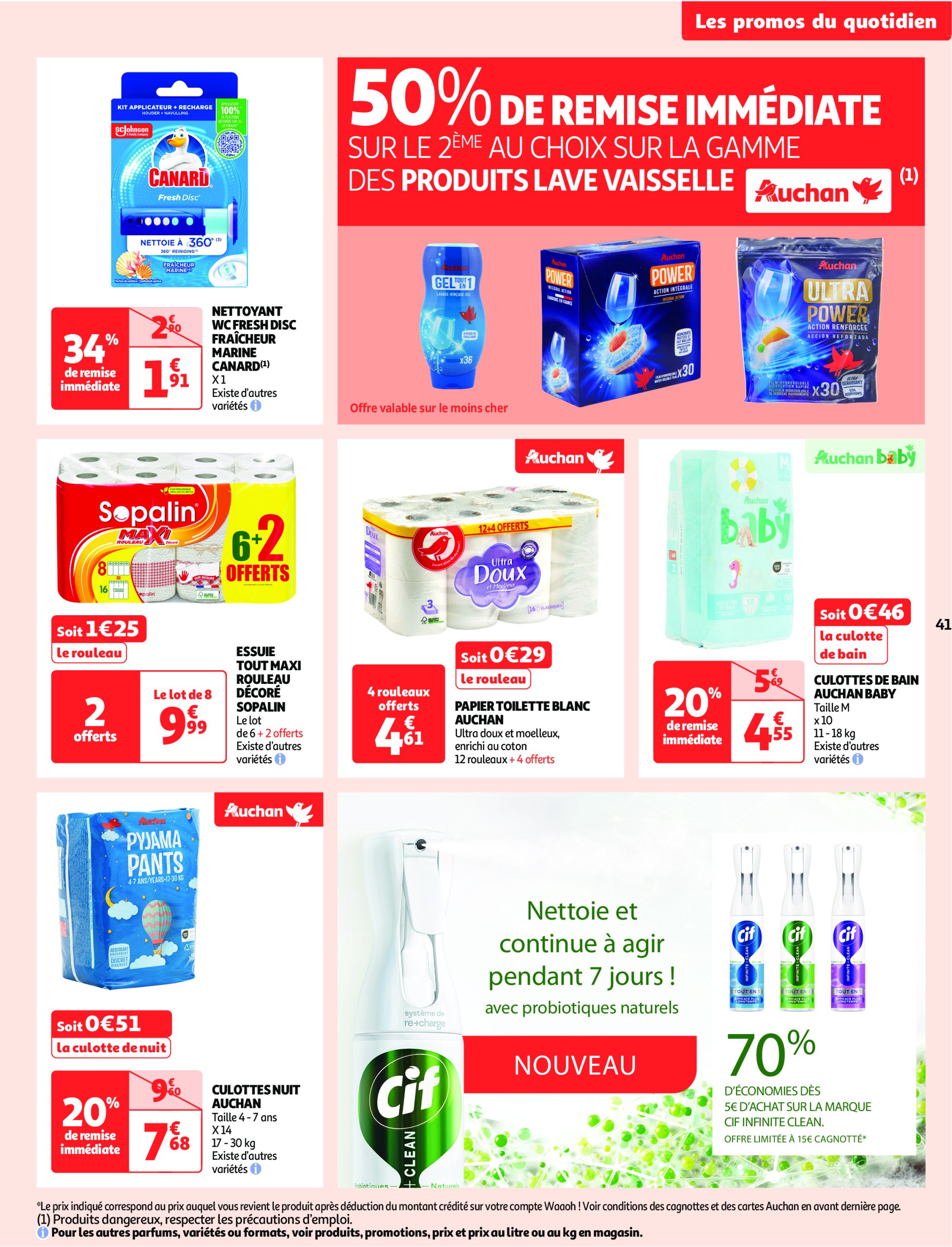 auchan - Catalogue Auchan - Fête des mères valable dès 20/05 - 01/06 - page: 41 auchan - Catalogue Auchan - Fête des mères valable dès 20/05 - 01/06 - page: 41