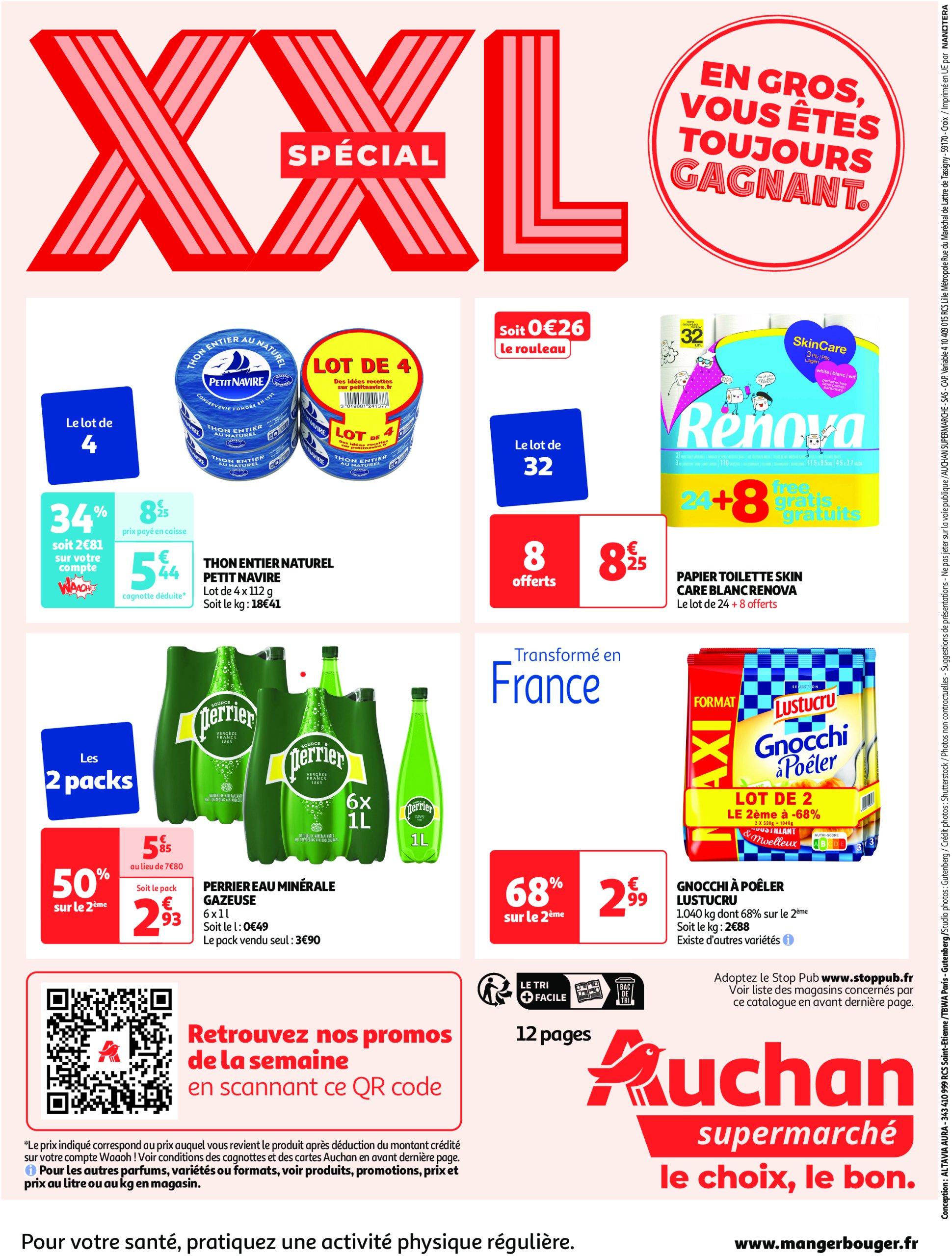 auchan - Catalogue Auchan supermarché - Les prix bas qui font du bien au quotidien valable dès 27/05 - 31/05 - page: 12