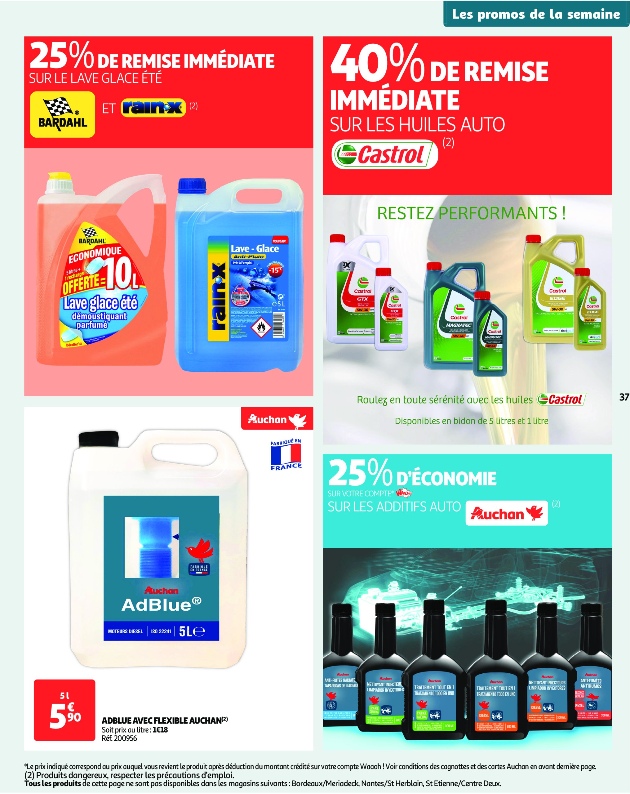 auchan - Catalogue Auchan - XXL : En gros, vous êtes toujours gagnant valable dès 27/05 - 09/06 - page: 37 auchan - Catalogue Auchan - XXL : En gros, vous êtes toujours gagnant valable dès 27/05 - 09/06 - page: 37