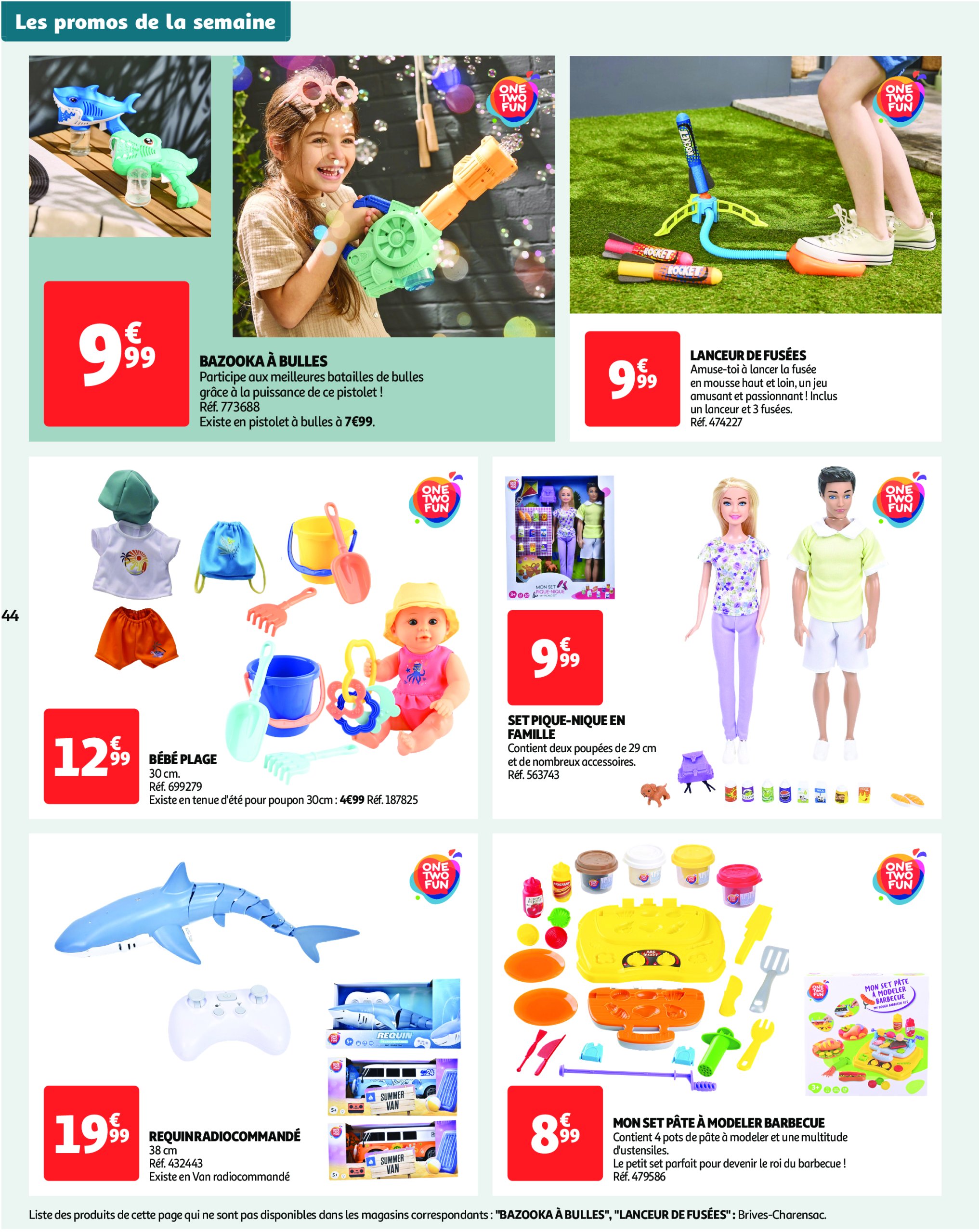 auchan - Catalogue Auchan - XXL : En gros, vous êtes toujours gagnant valable dès 27/05 - 09/06 - page: 44 auchan - Catalogue Auchan - XXL : En gros, vous êtes toujours gagnant valable dès 27/05 - 09/06 - page: 44