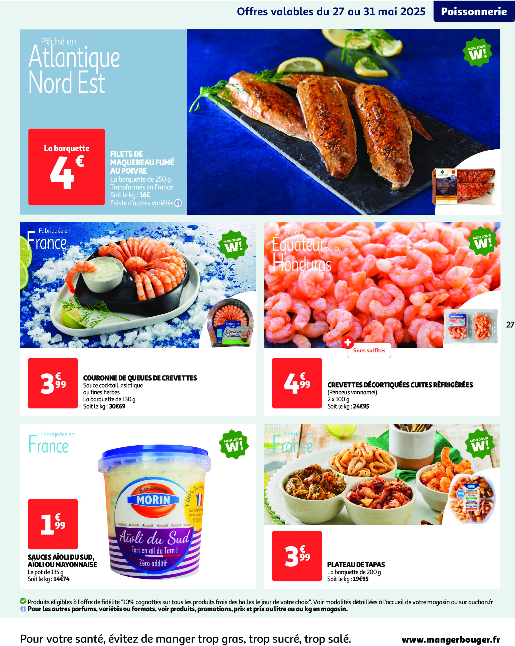 auchan - Catalogue Auchan - XXL : En gros, vous êtes toujours gagnant valable dès 27/05 - 09/06 - page: 27 auchan - Catalogue Auchan - XXL : En gros, vous êtes toujours gagnant valable dès 27/05 - 09/06 - page: 27