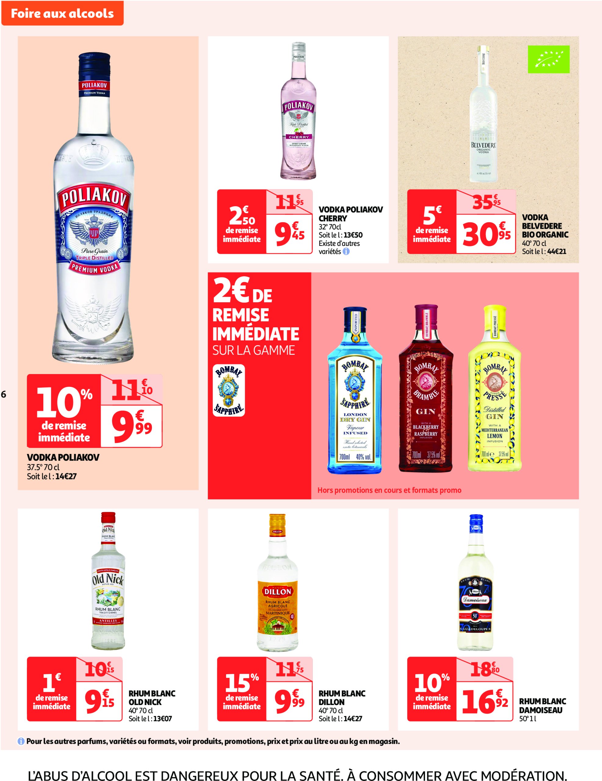 auchan - Catalogue Auchan - Des prix qui ne poussent pas le bouchon valable dès 03/06 - 15/06 - page: 6 auchan - Catalogue Auchan - Des prix qui ne poussent pas le bouchon valable dès 03/06 - 15/06 - page: 6