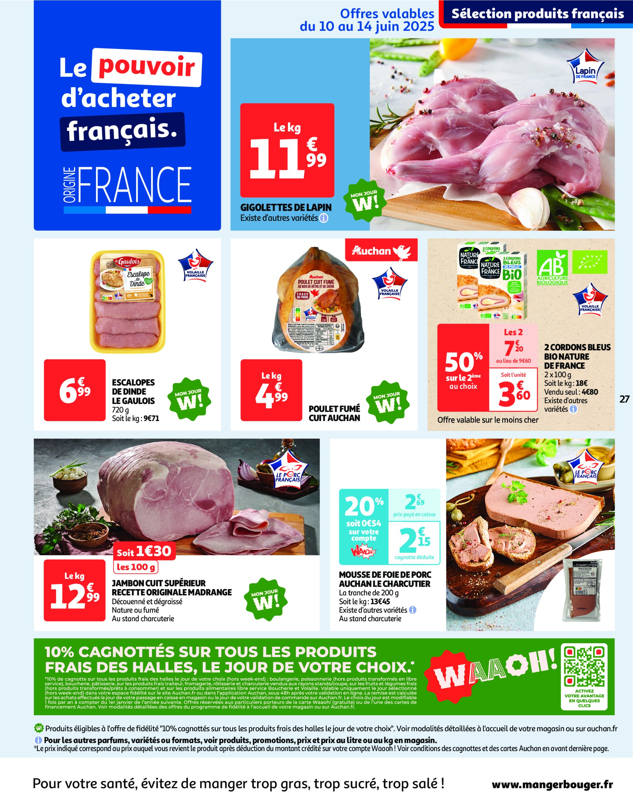 auchan - Catalogue Auchan - L'apéro, ça n'a pas de prix. Ou un tout petit. valable du 10/06 au 22/06 - page: 27 auchan - Catalogue Auchan - L'apéro, ça n'a pas de prix. Ou un tout petit. valable du 10/06 au 22/06 - page: 27