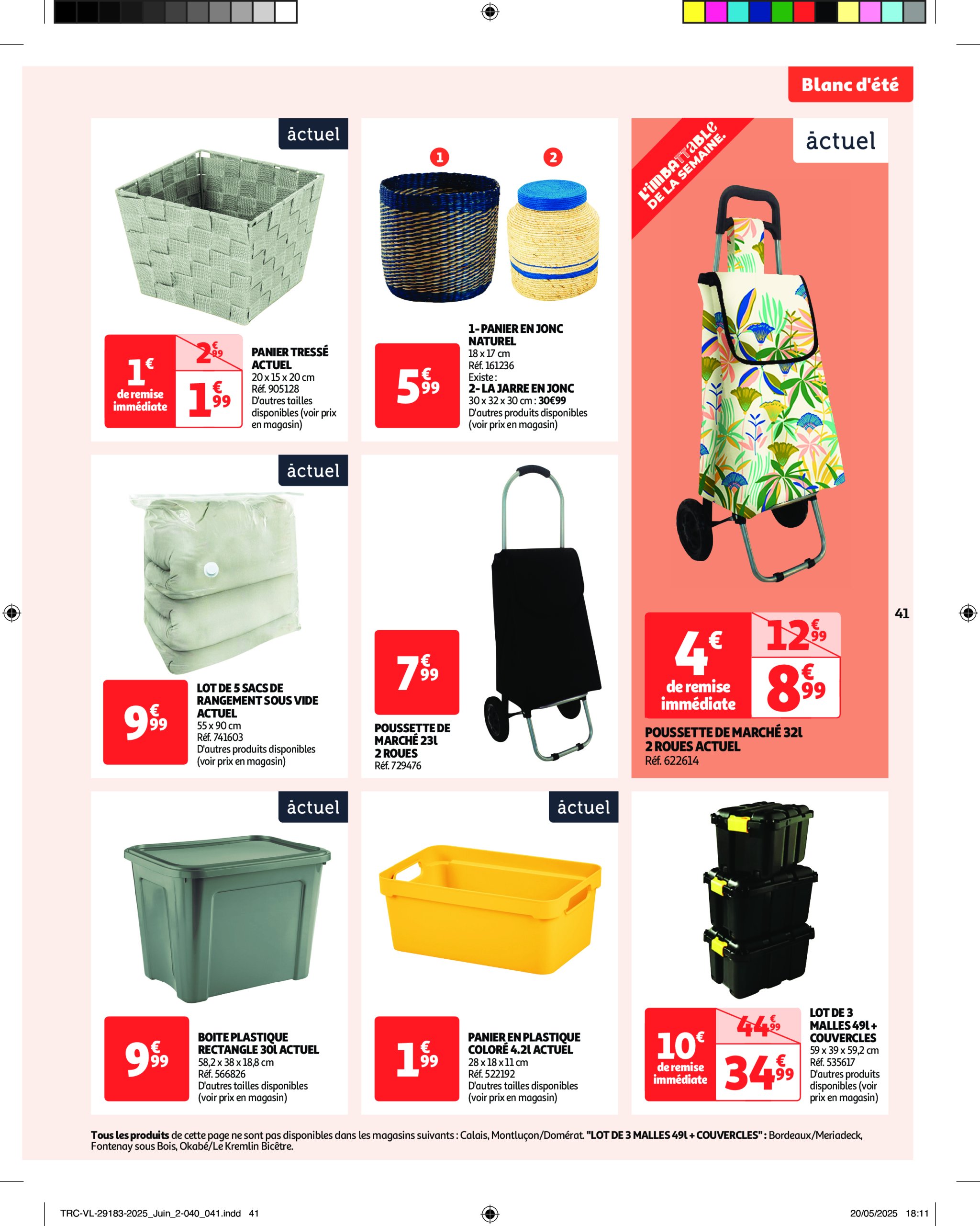 auchan - Catalogue Auchan - L'apéro, ça n'a pas de prix. Ou un tout petit. valable du 10/06 au 22/06 - page: 41 auchan - Catalogue Auchan - L'apéro, ça n'a pas de prix. Ou un tout petit. valable du 10/06 au 22/06 - page: 41
