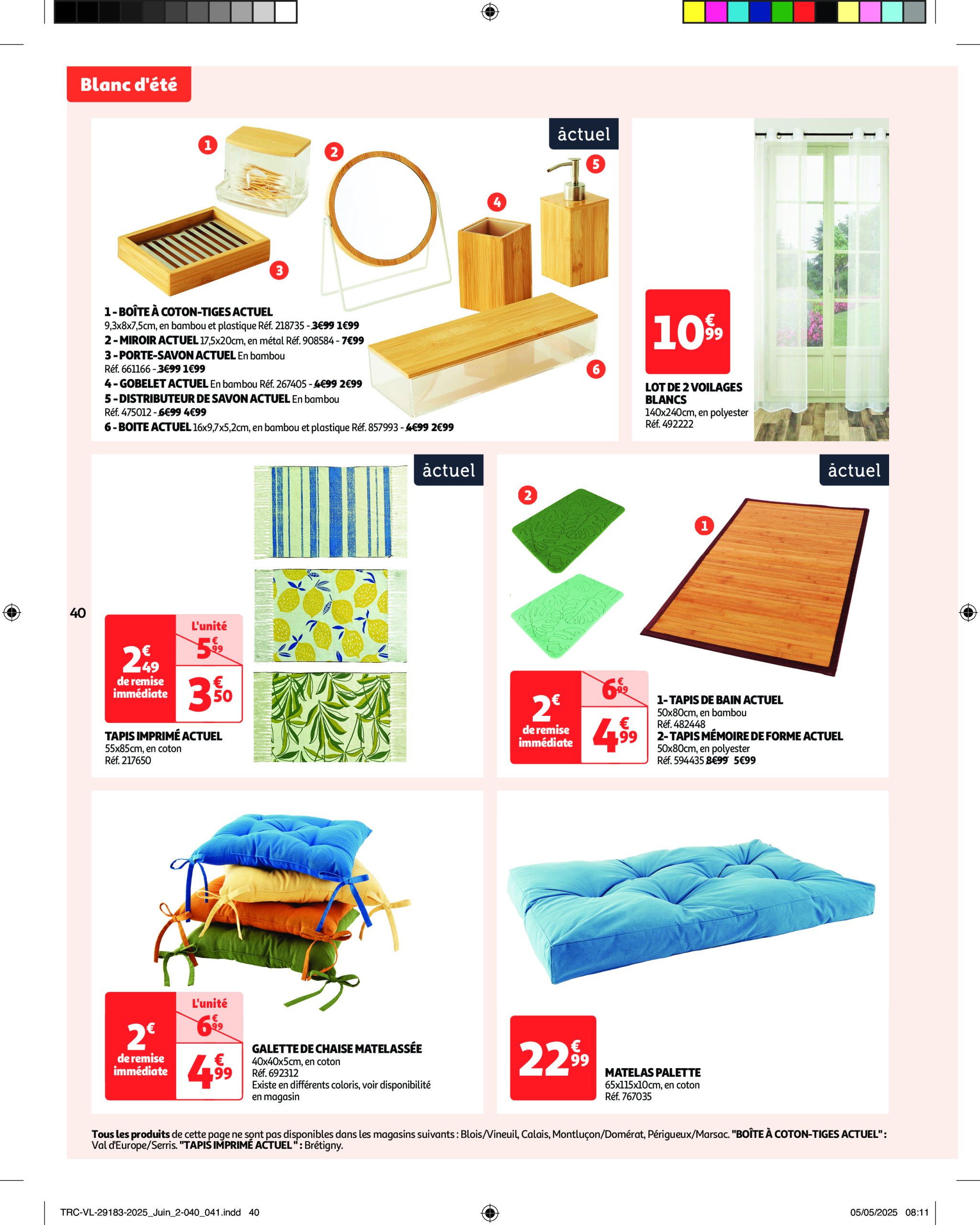 auchan - Catalogue Auchan - L'apéro, ça n'a pas de prix. Ou un tout petit. valable du 10/06 au 22/06 - page: 40 auchan - Catalogue Auchan - L'apéro, ça n'a pas de prix. Ou un tout petit. valable du 10/06 au 22/06 - page: 40