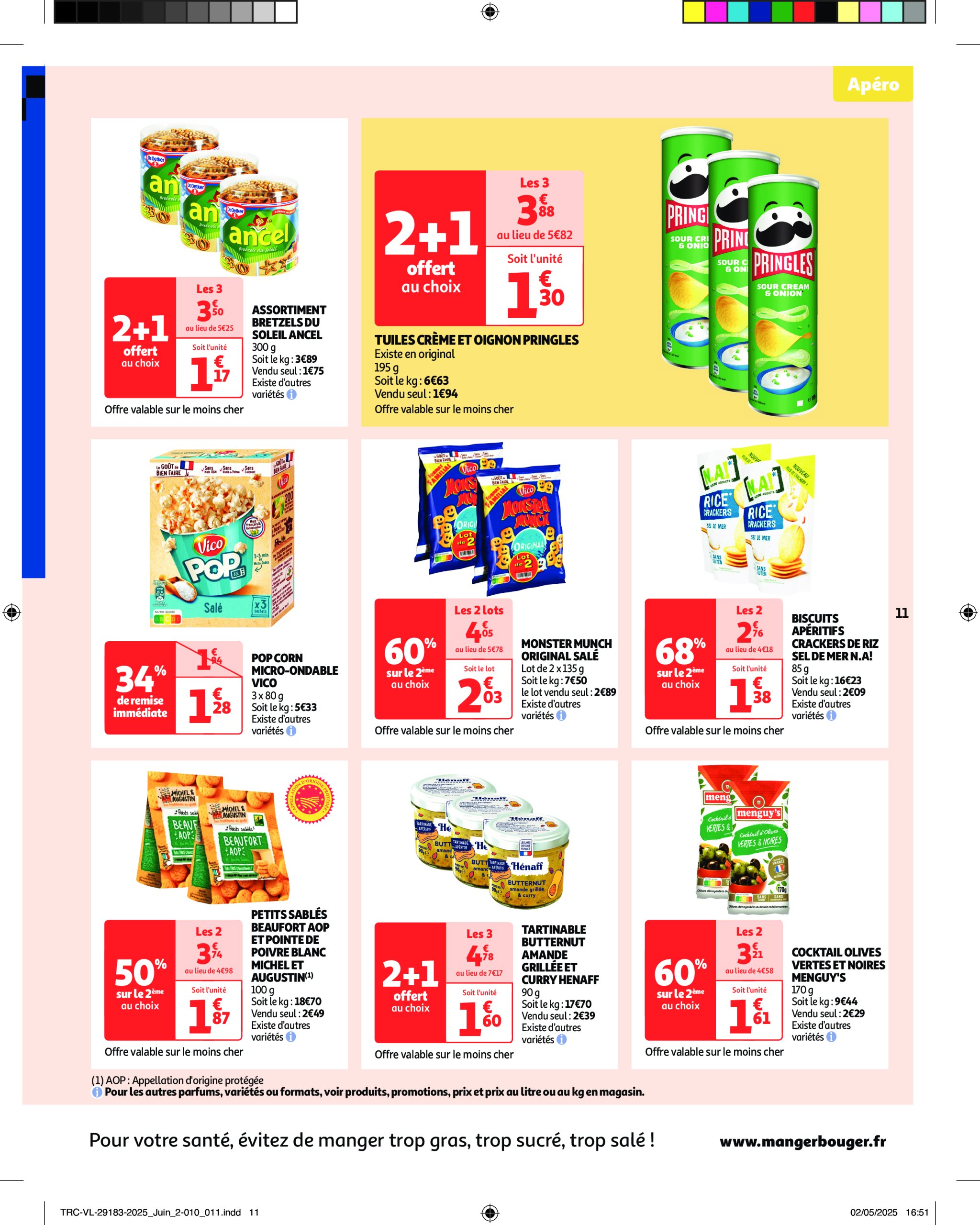 auchan - Catalogue Auchan - L'apéro, ça n'a pas de prix. Ou un tout petit. valable du 10/06 au 22/06 - page: 11 auchan - Catalogue Auchan - L'apéro, ça n'a pas de prix. Ou un tout petit. valable du 10/06 au 22/06 - page: 11