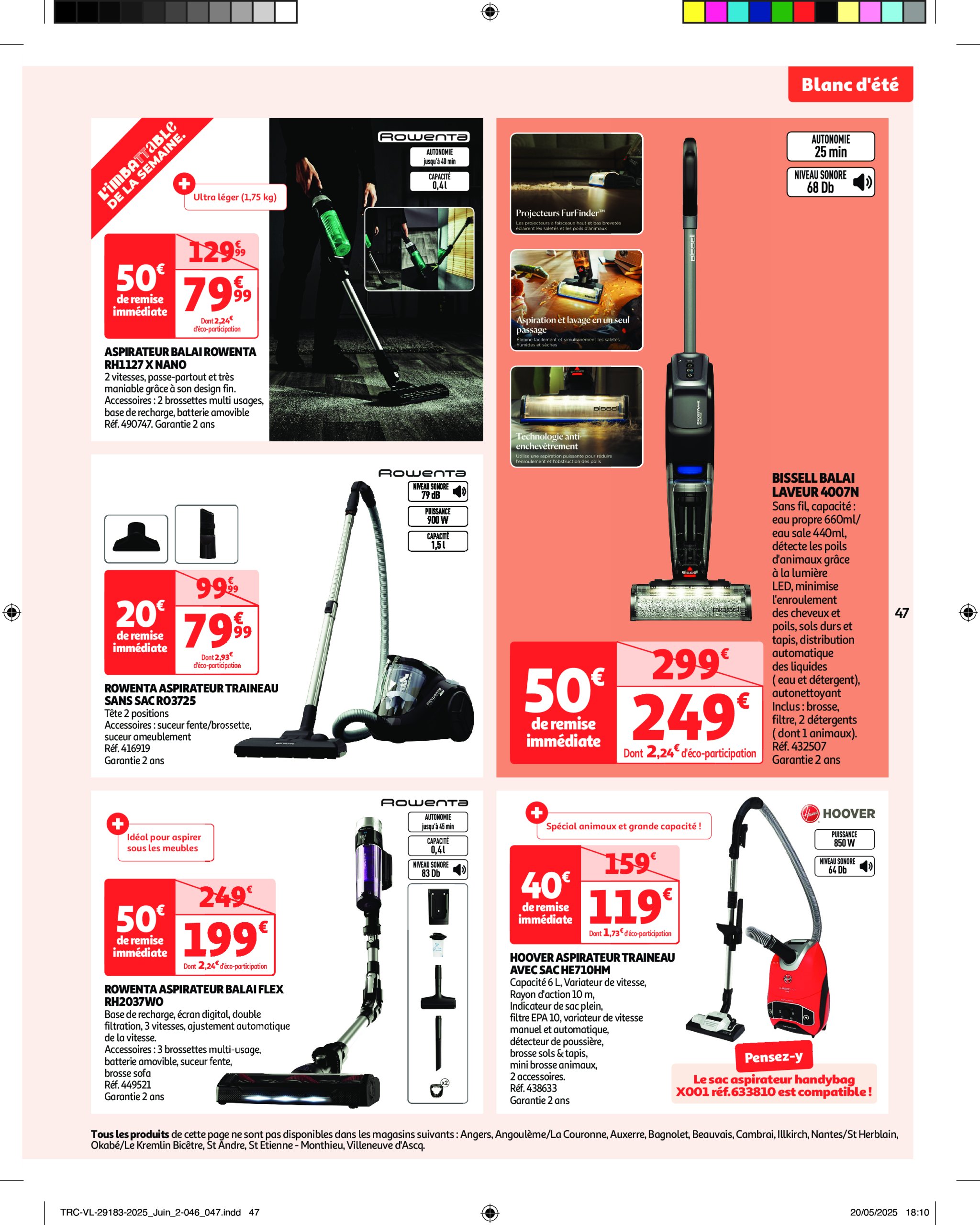 auchan - Catalogue Auchan - L'apéro, ça n'a pas de prix. Ou un tout petit. valable du 10/06 au 22/06 - page: 47 auchan - Catalogue Auchan - L'apéro, ça n'a pas de prix. Ou un tout petit. valable du 10/06 au 22/06 - page: 47