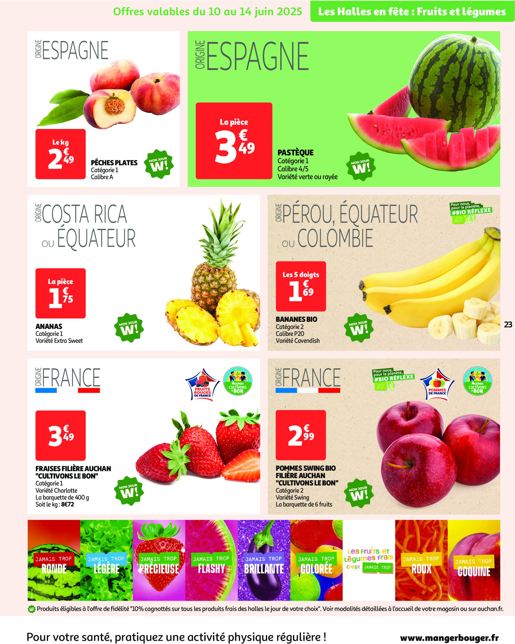 auchan - Catalogue Auchan - L'apéro, ça n'a pas de prix. Ou un tout petit. valable du 10/06 au 22/06 - page: 23 auchan - Catalogue Auchan - L'apéro, ça n'a pas de prix. Ou un tout petit. valable du 10/06 au 22/06 - page: 23