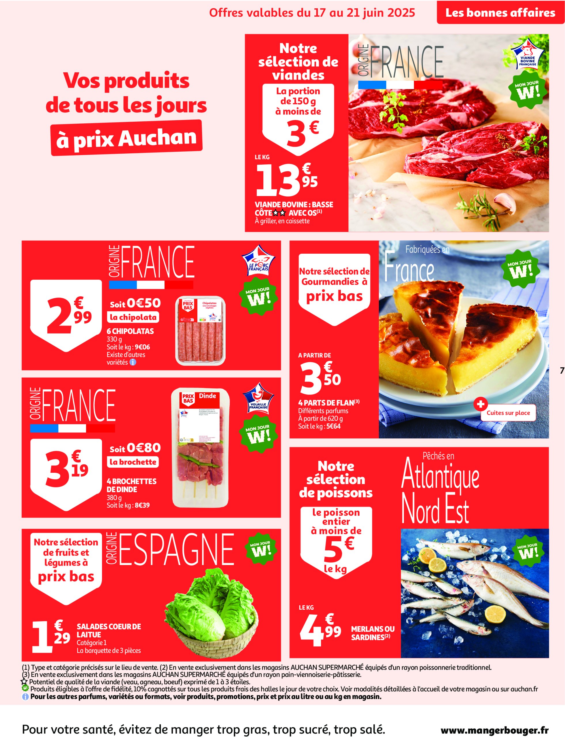 auchan - Catalogue Auchan supermarché - Remises en beauté, c'est aussi dans votre Super valable du 17/06 au 28/06 - page: 7