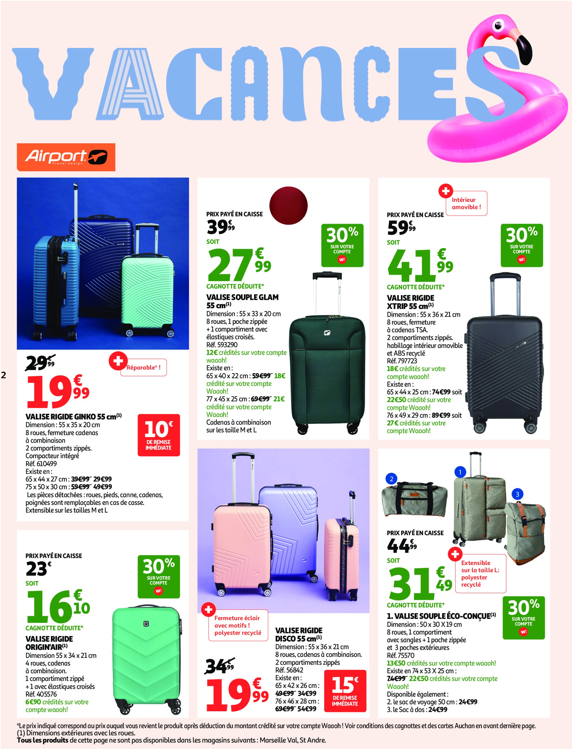 auchan - Catalogue Auchan - Embarquement immédiat pour les prix bas valable du 17/06 au 29/06 - page: 2