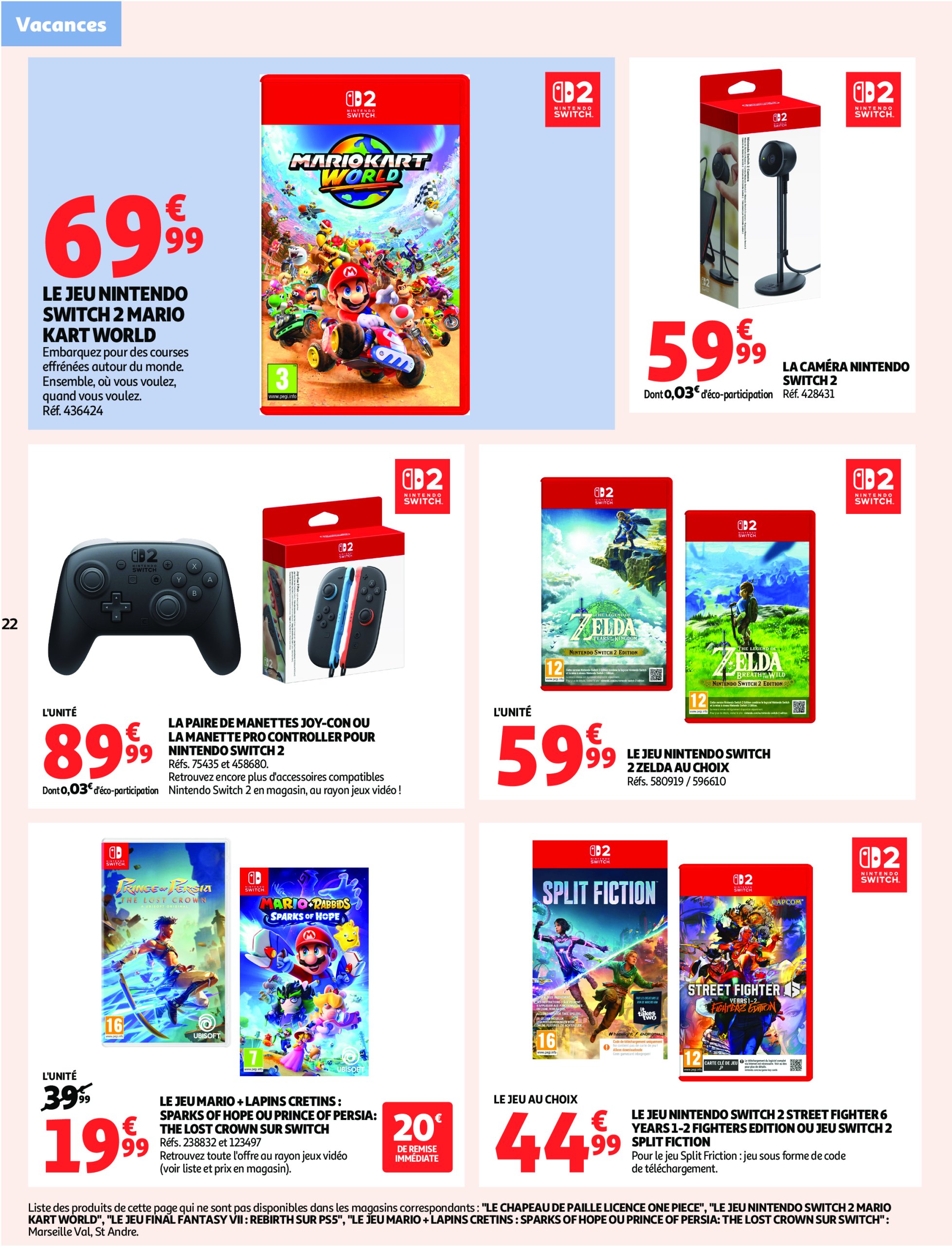 auchan - Catalogue Auchan - Embarquement immédiat pour les prix bas valable du 17/06 au 29/06 - page: 22