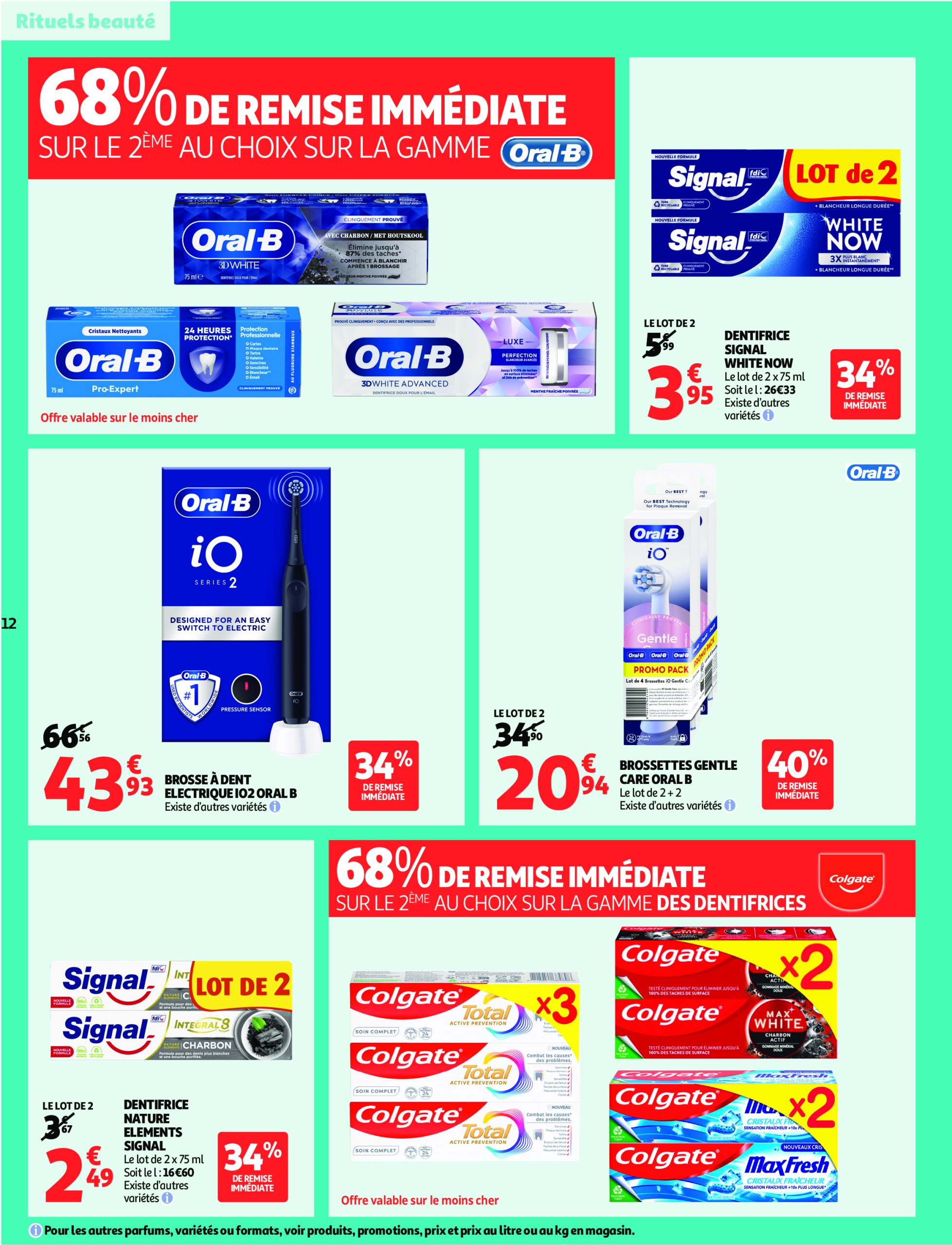 auchan - Catalogue Auchan - Remises en beauté valable du 17/06 au 29/06 - page: 12