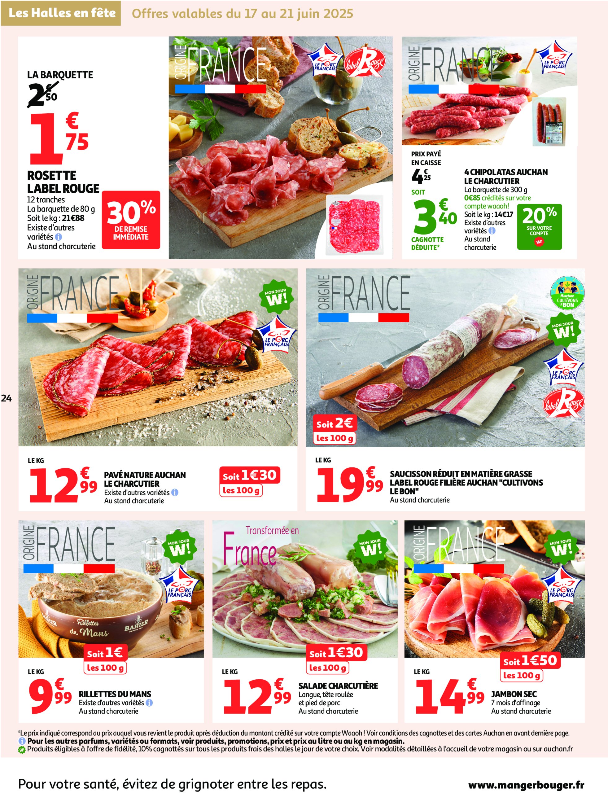 auchan - Catalogue Auchan - Remises en beauté valable du 17/06 au 29/06 - page: 24