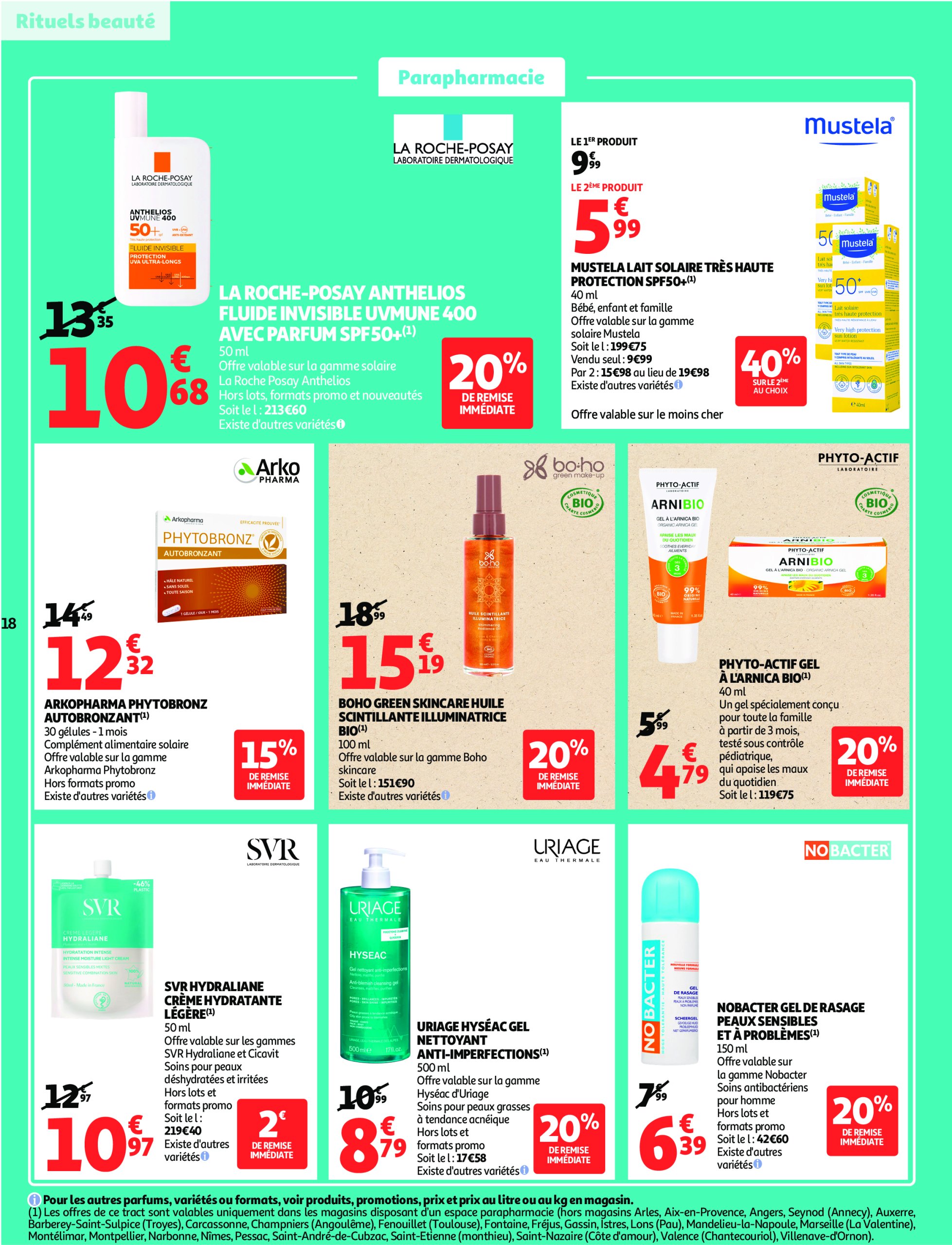 auchan - Catalogue Auchan - Remises en beauté valable du 17/06 au 29/06 - page: 18