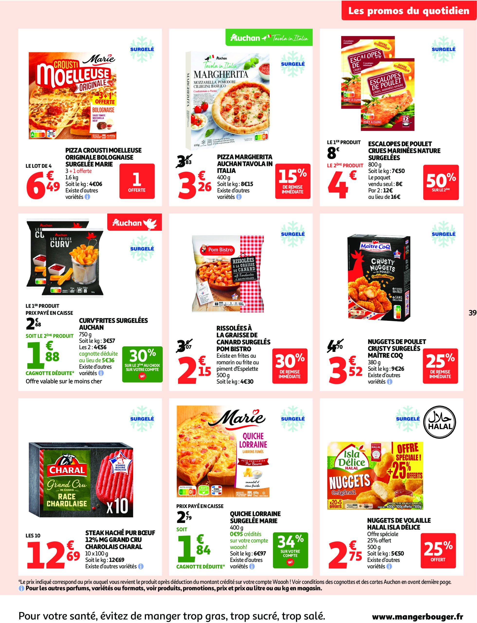 auchan - Catalogue Auchan - Remises en beauté valable du 17/06 au 29/06 - page: 39