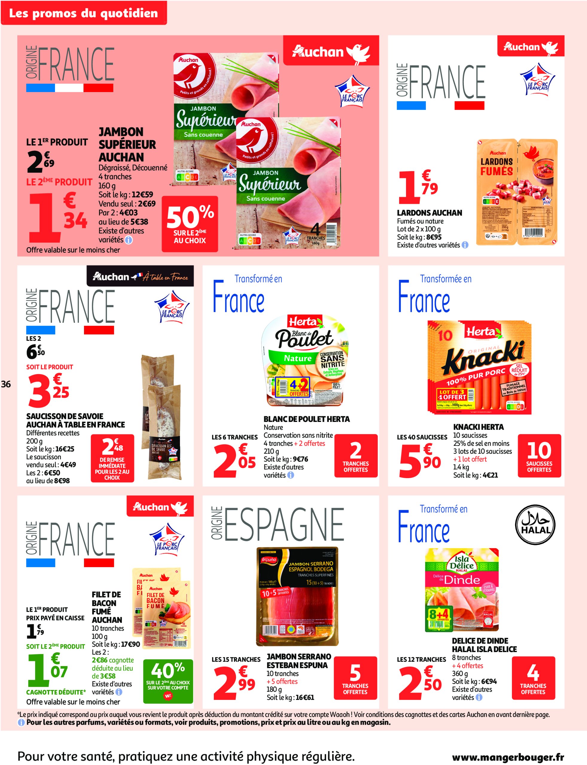 auchan - Catalogue Auchan - Remises en beauté valable du 17/06 au 29/06 - page: 36