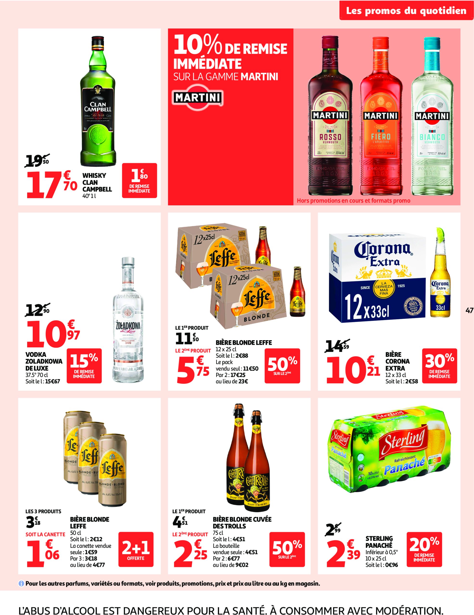 auchan - Catalogue Auchan - Remises en beauté valable du 17/06 au 29/06 - page: 47