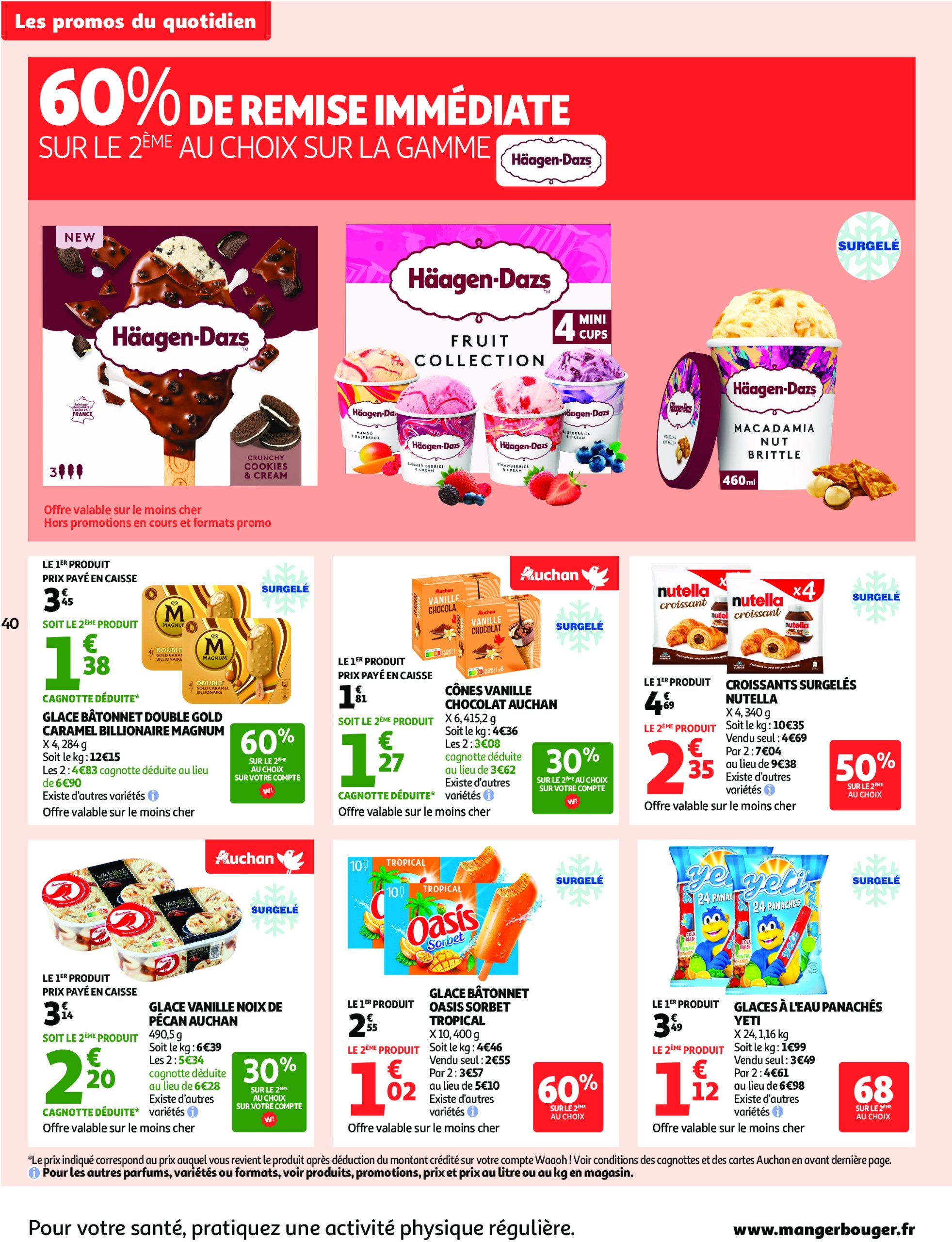 auchan - Catalogue Auchan - Remises en beauté valable du 17/06 au 29/06 - page: 40