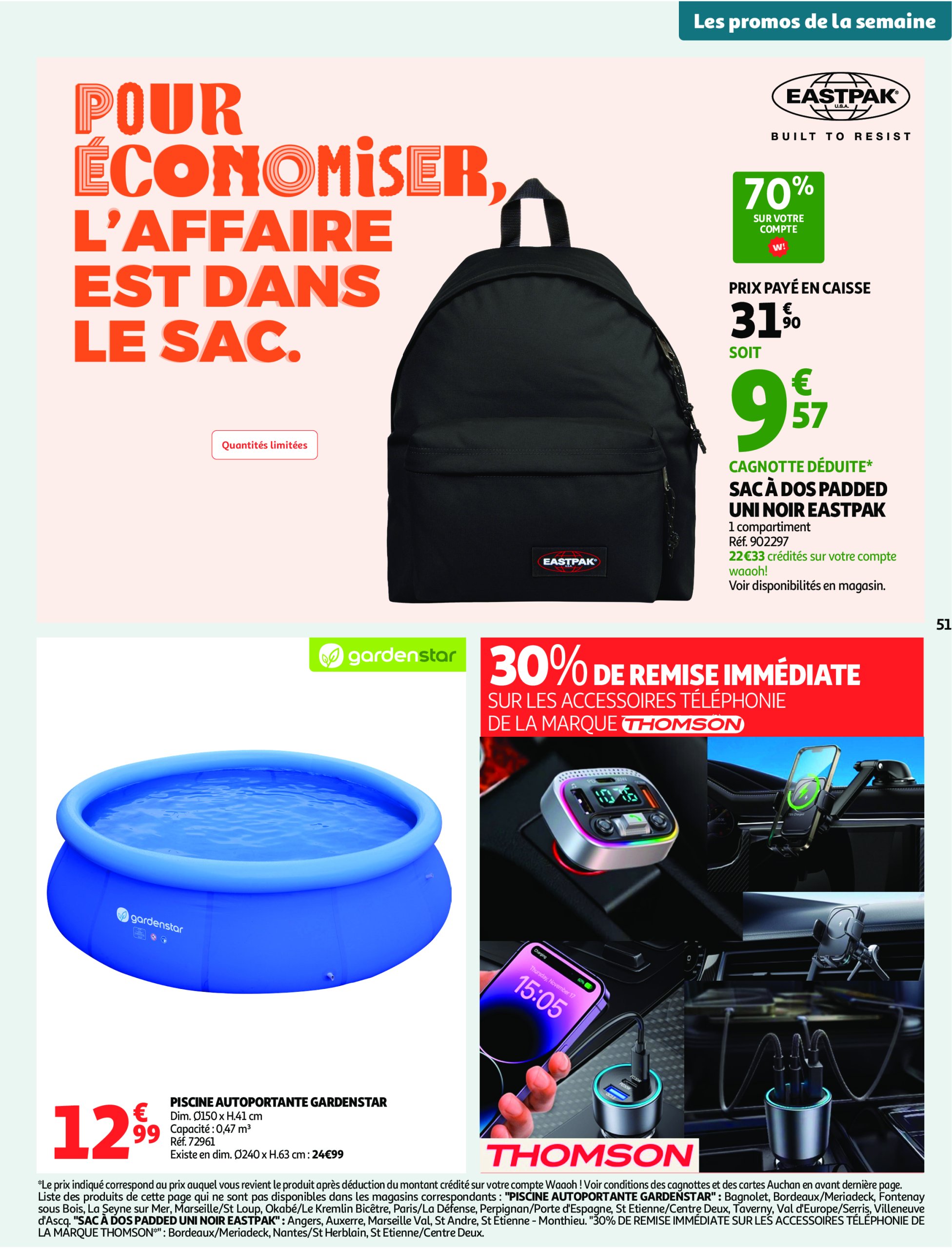 auchan - Catalogue Auchan - Remises en beauté valable du 17/06 au 29/06 - page: 51