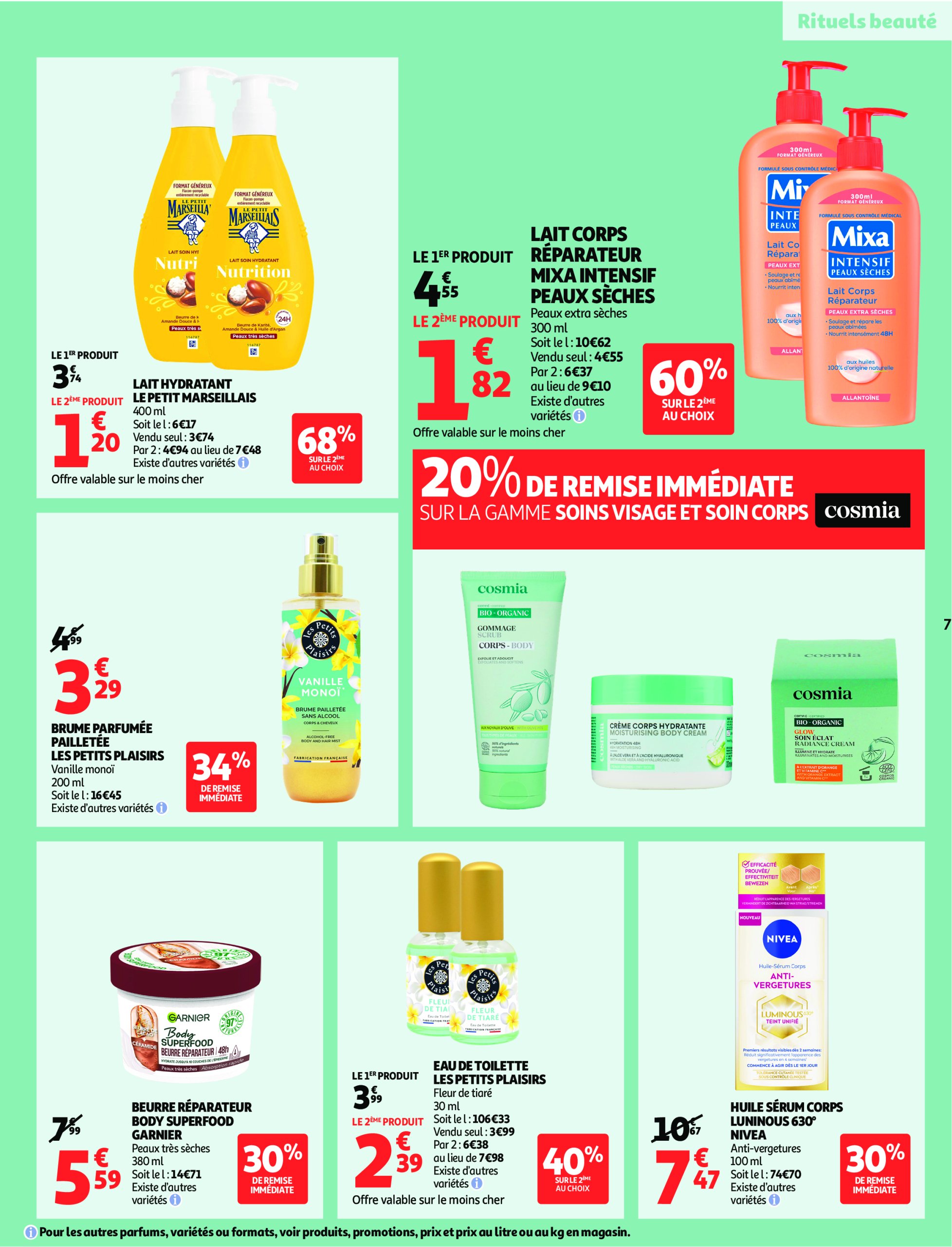 auchan - Catalogue Auchan - Remises en beauté valable du 17/06 au 29/06 - page: 7