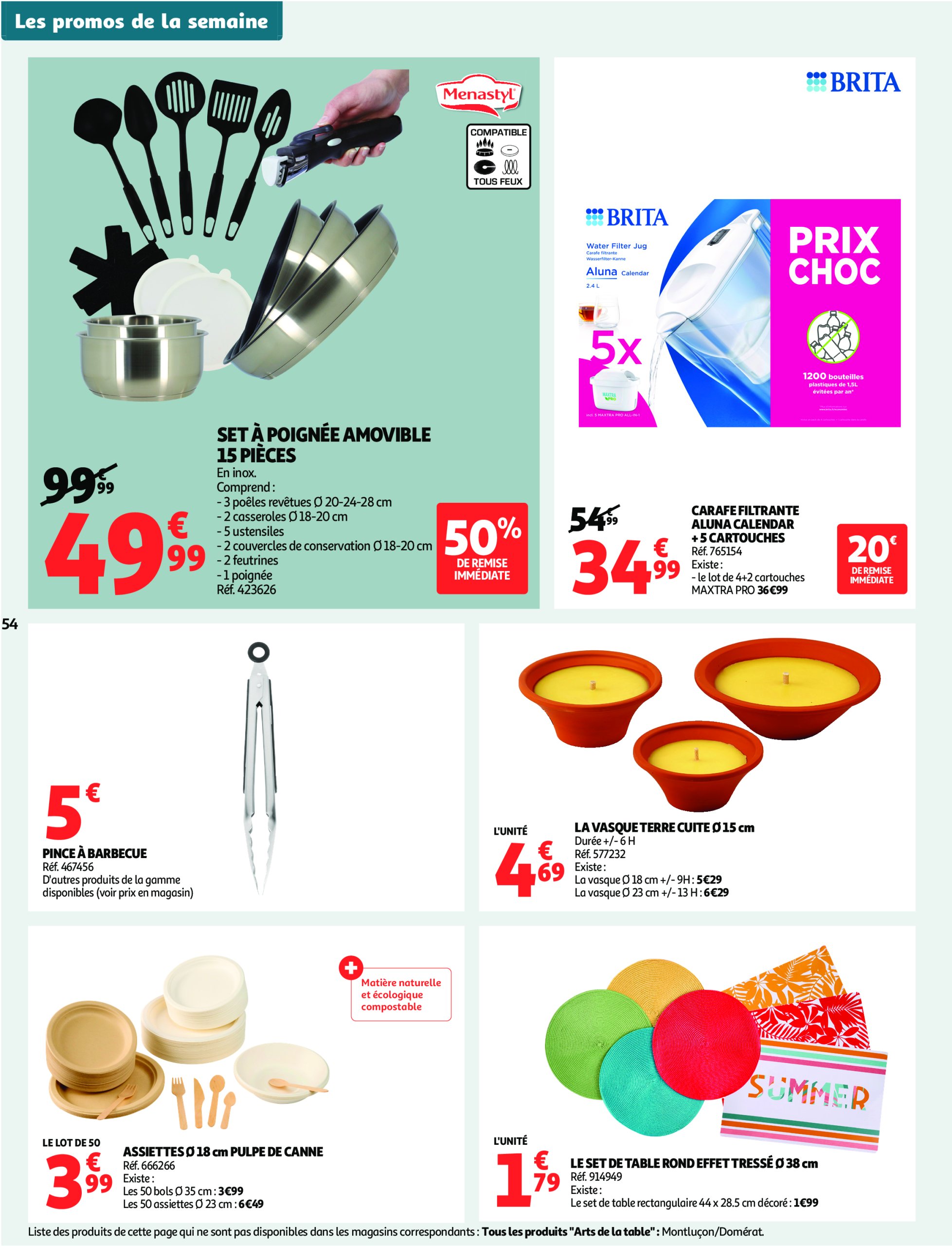 auchan - Catalogue Auchan - Remises en beauté valable du 17/06 au 29/06 - page: 54