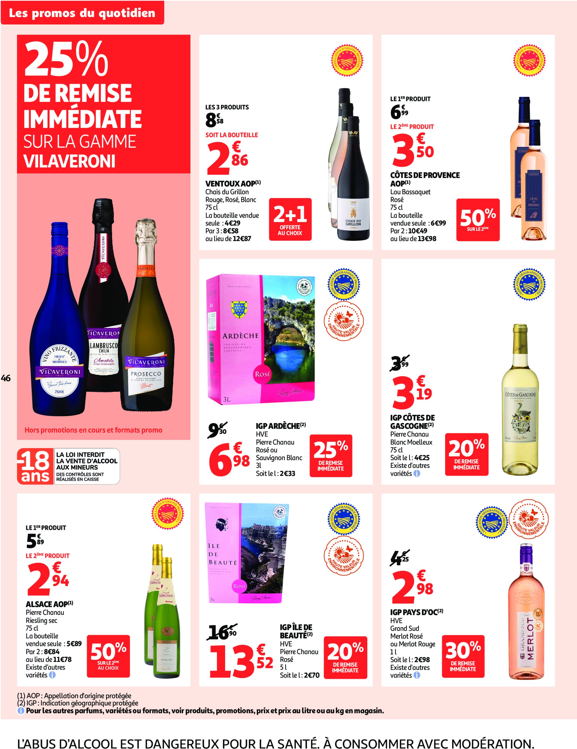 auchan - Catalogue Auchan - Remises en beauté valable du 17/06 au 29/06 - page: 46