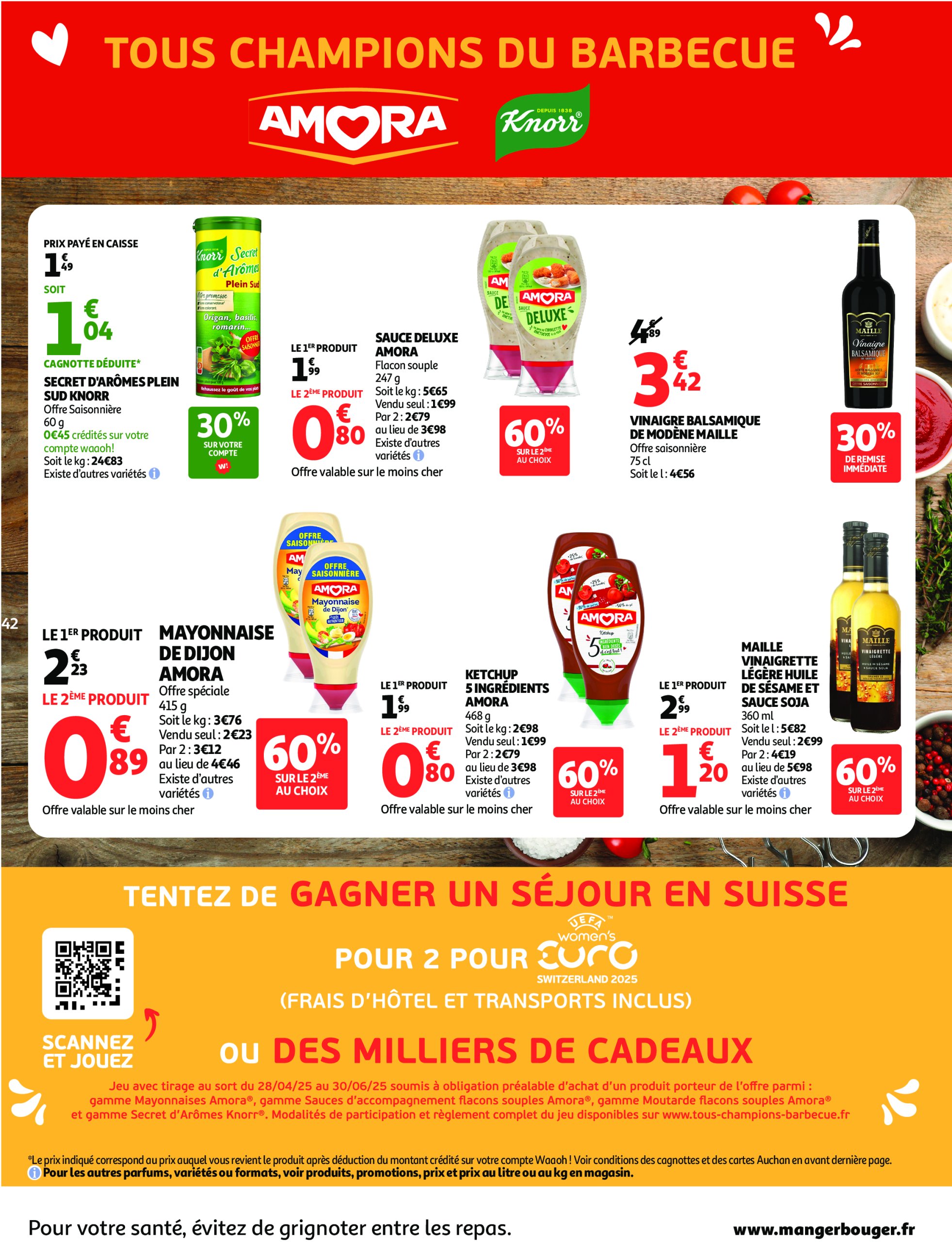 auchan - Catalogue Auchan - Remises en beauté valable du 17/06 au 29/06 - page: 42