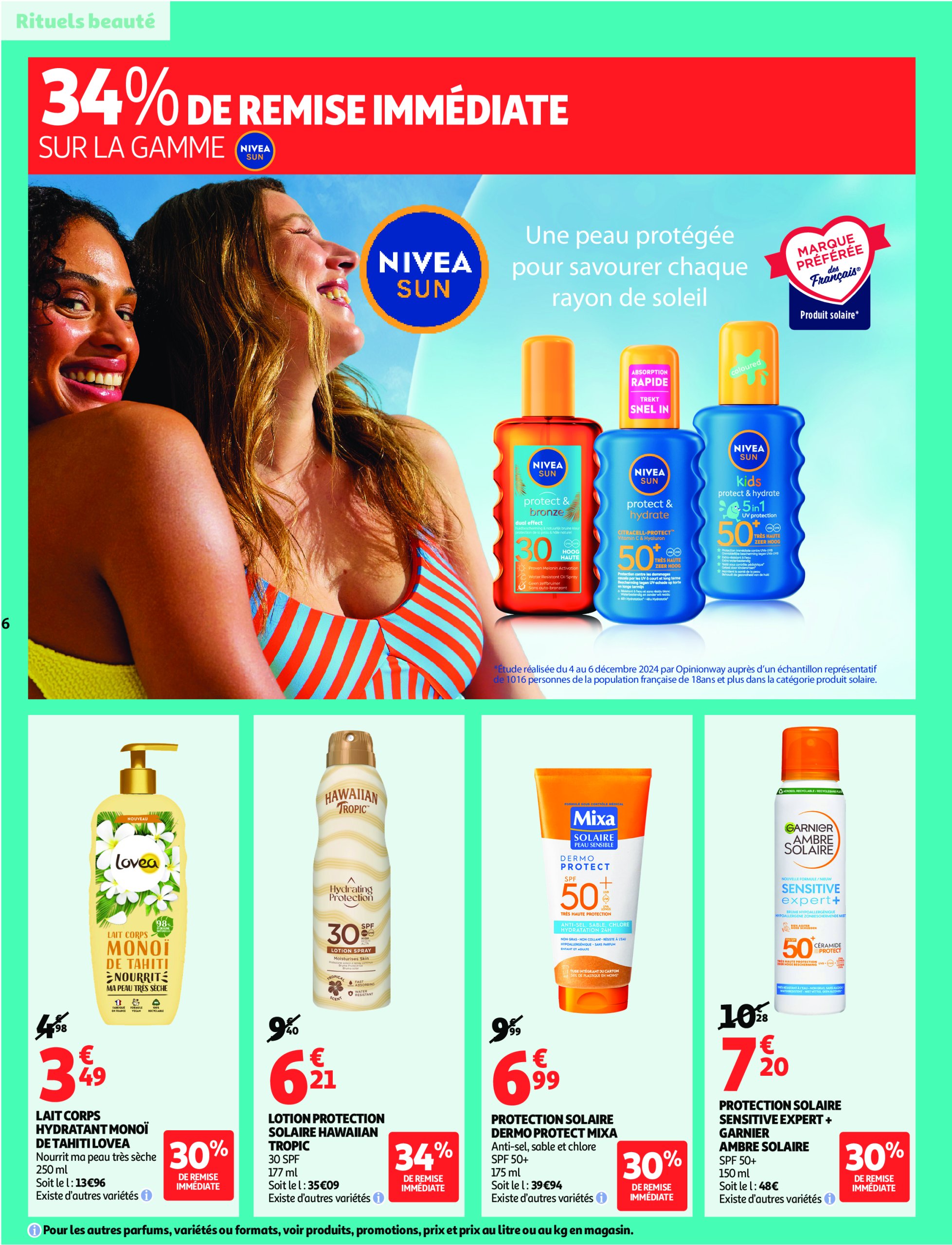 auchan - Catalogue Auchan - Remises en beauté valable du 17/06 au 29/06 - page: 6