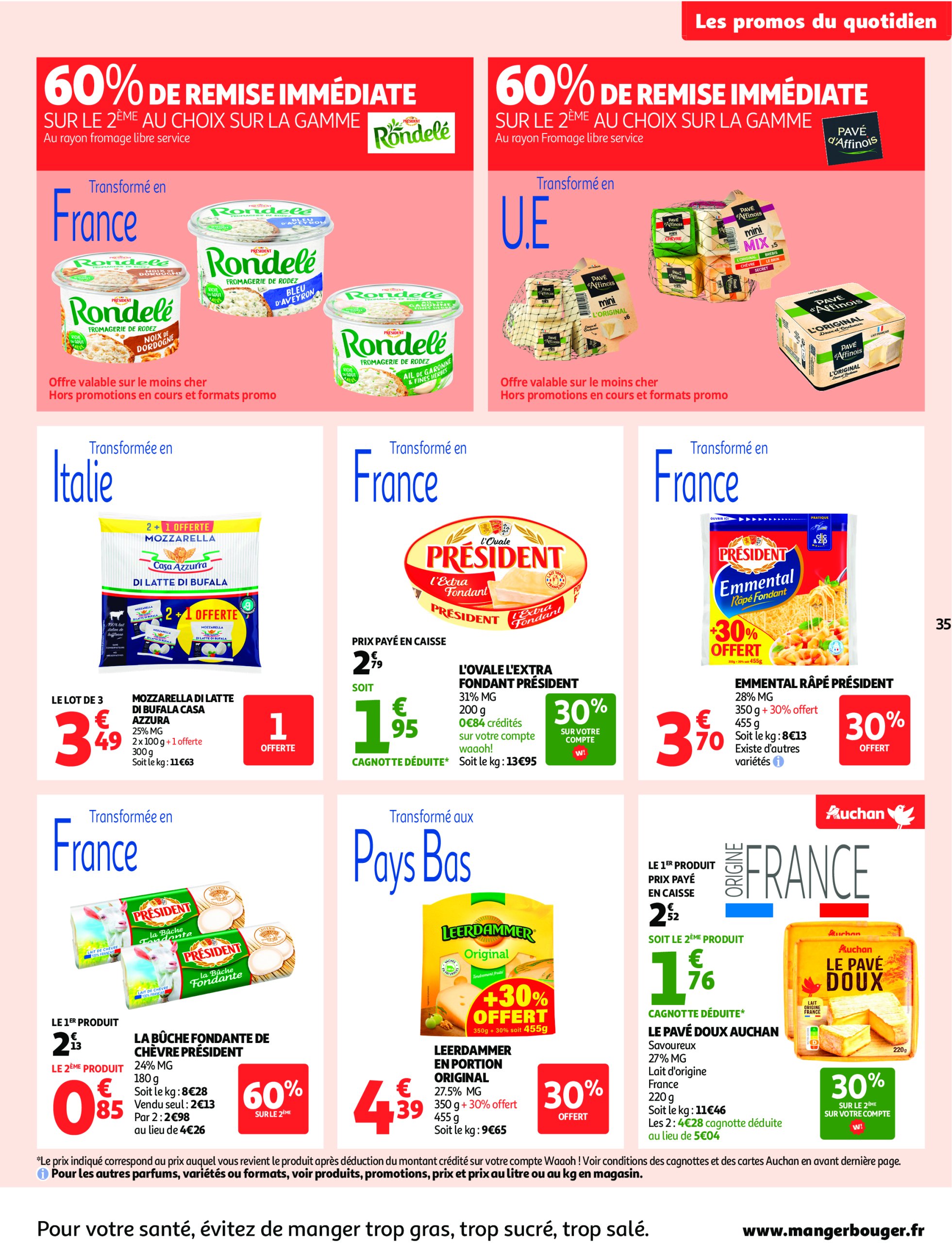 auchan - Catalogue Auchan - Remises en beauté valable du 17/06 au 29/06 - page: 35