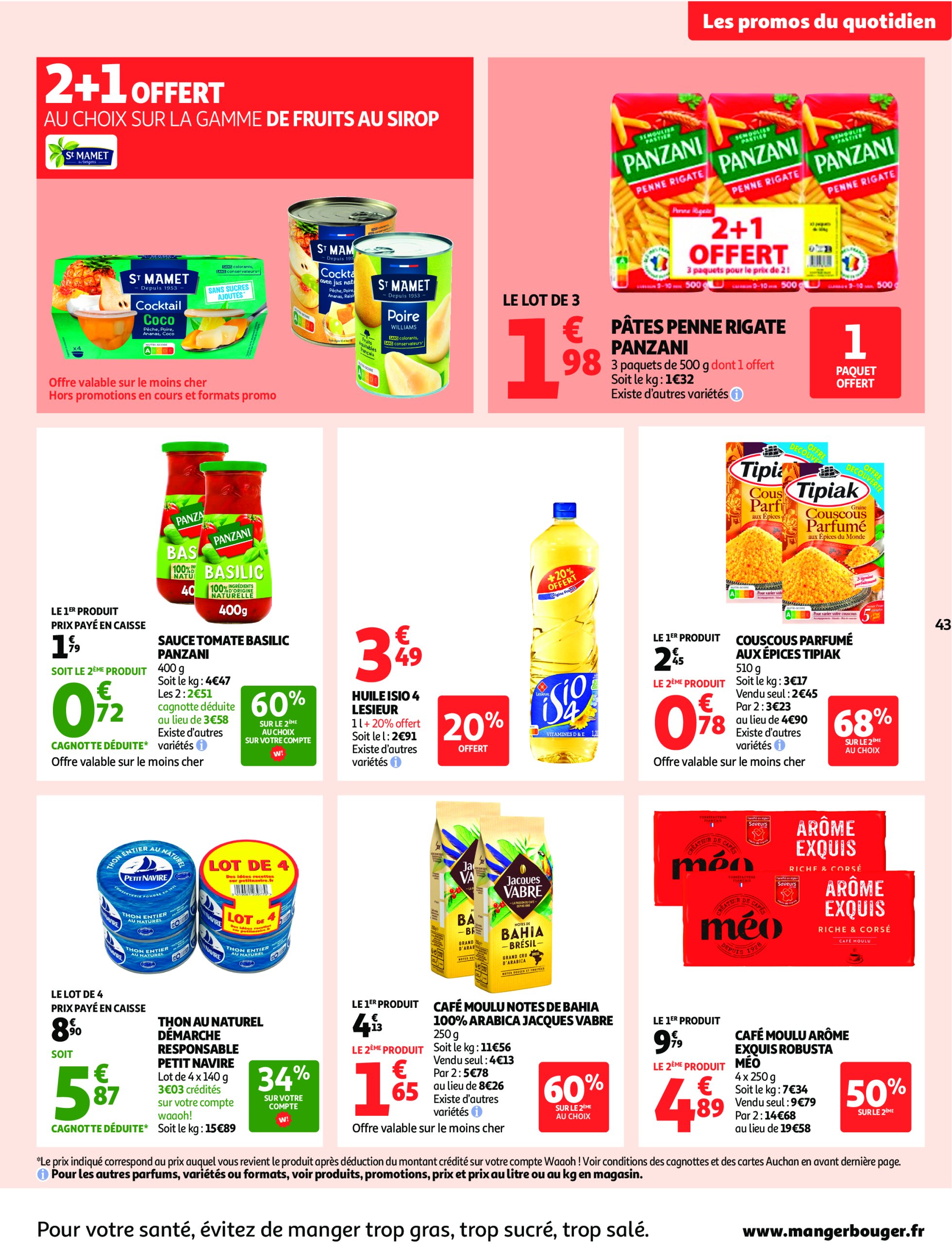 auchan - Catalogue Auchan - Remises en beauté valable du 17/06 au 29/06 - page: 43