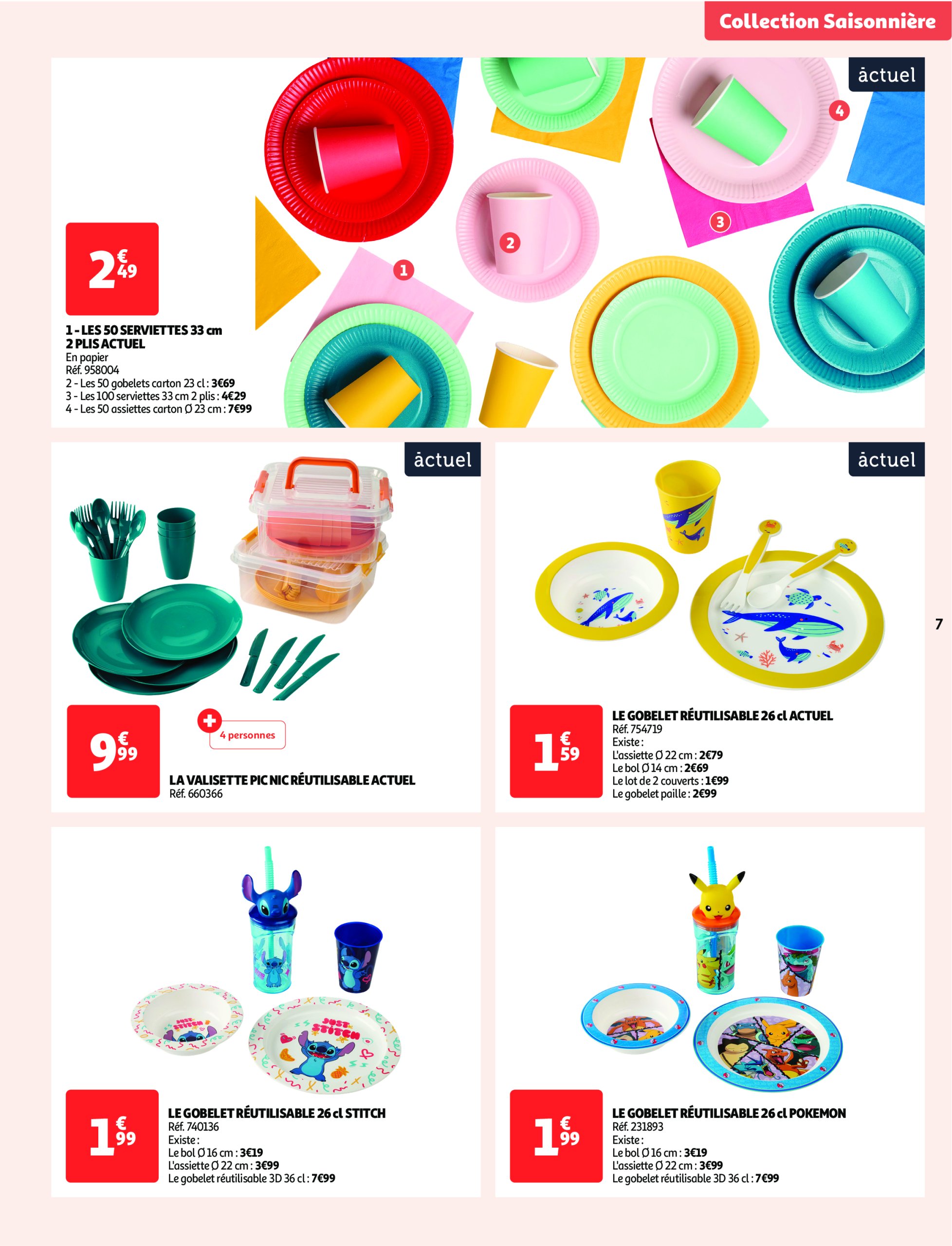 auchan - Catalogue Auchan - Changez de déco à prix minimaliste valable du 20/05 au 29/06 - page: 7