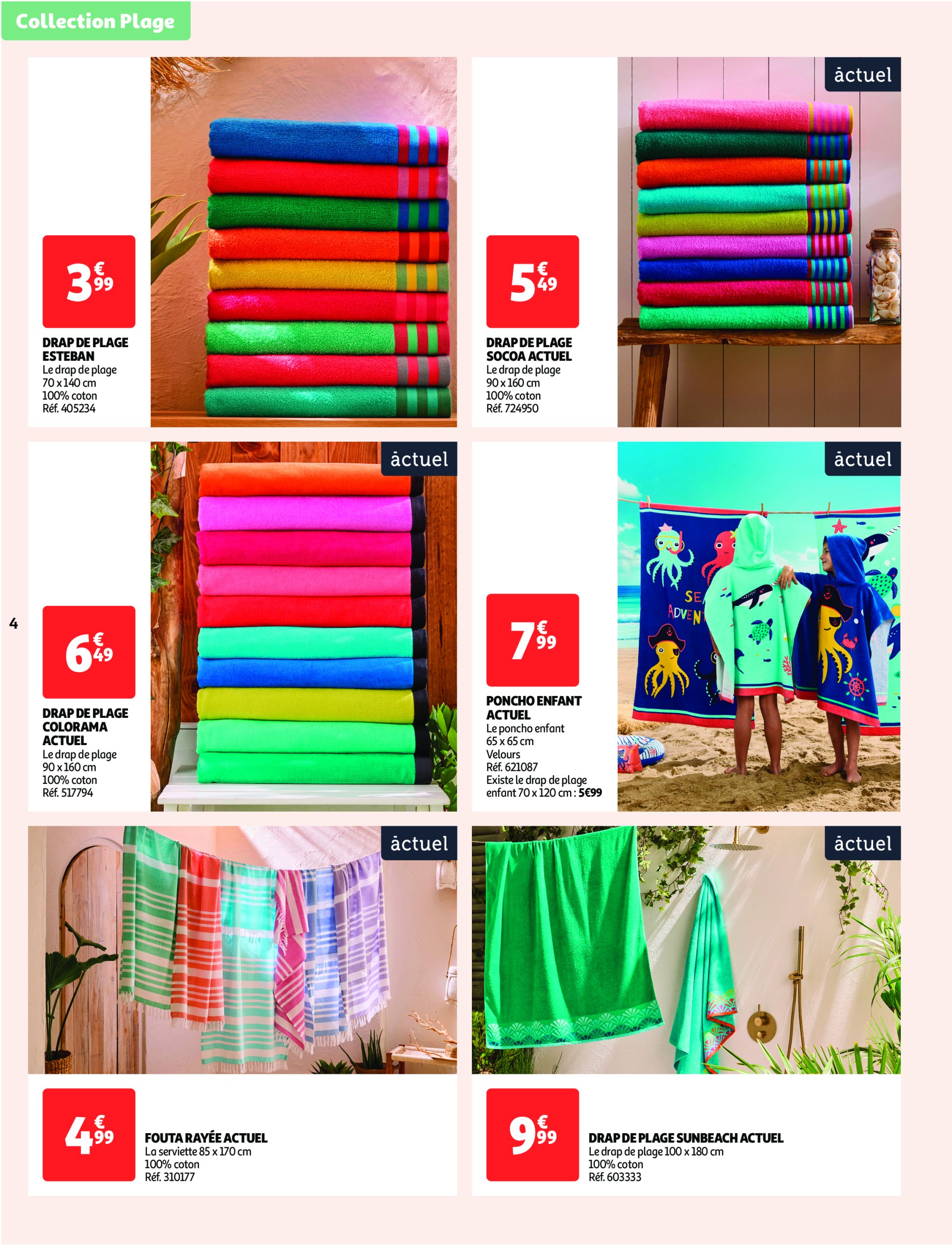 auchan - Catalogue Auchan - Changez de déco à prix minimaliste valable du 20/05 au 29/06 - page: 4