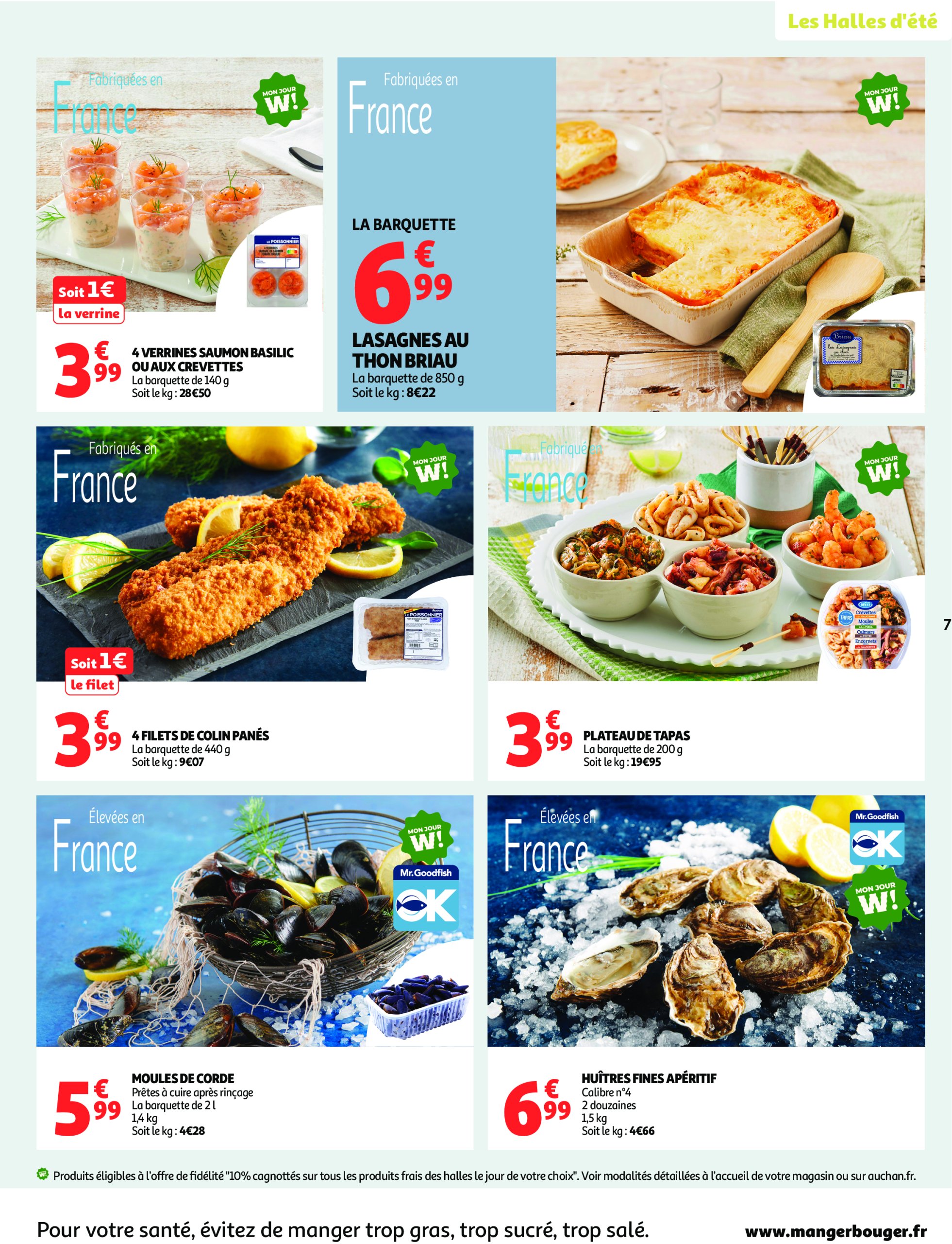 auchan - Catalogue Auchan supermarché - Le frais, le bon, moins cher valable du 24/06 au 28/06 - page: 7