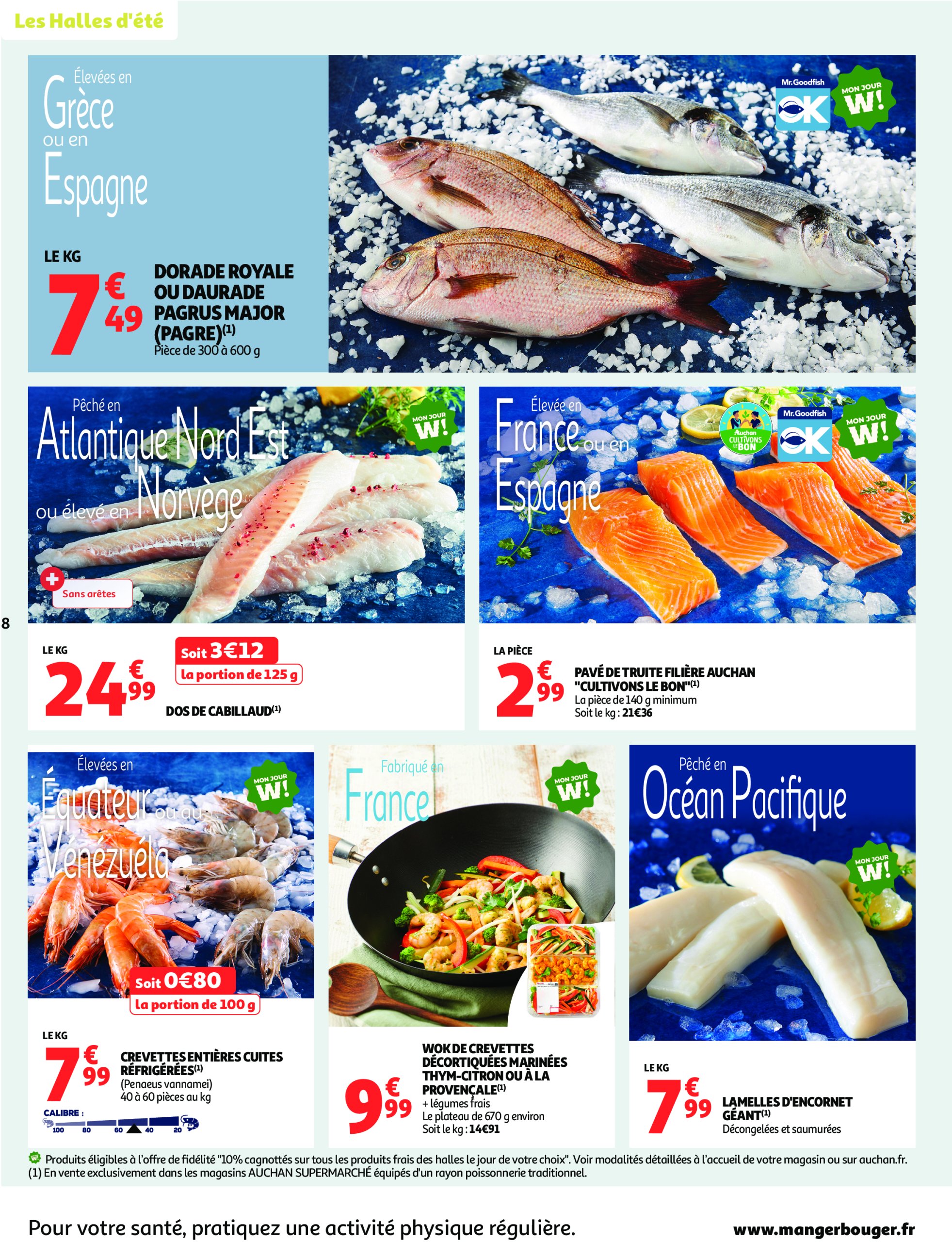 auchan - Catalogue Auchan supermarché - Le frais, le bon, moins cher valable du 24/06 au 28/06 - page: 8