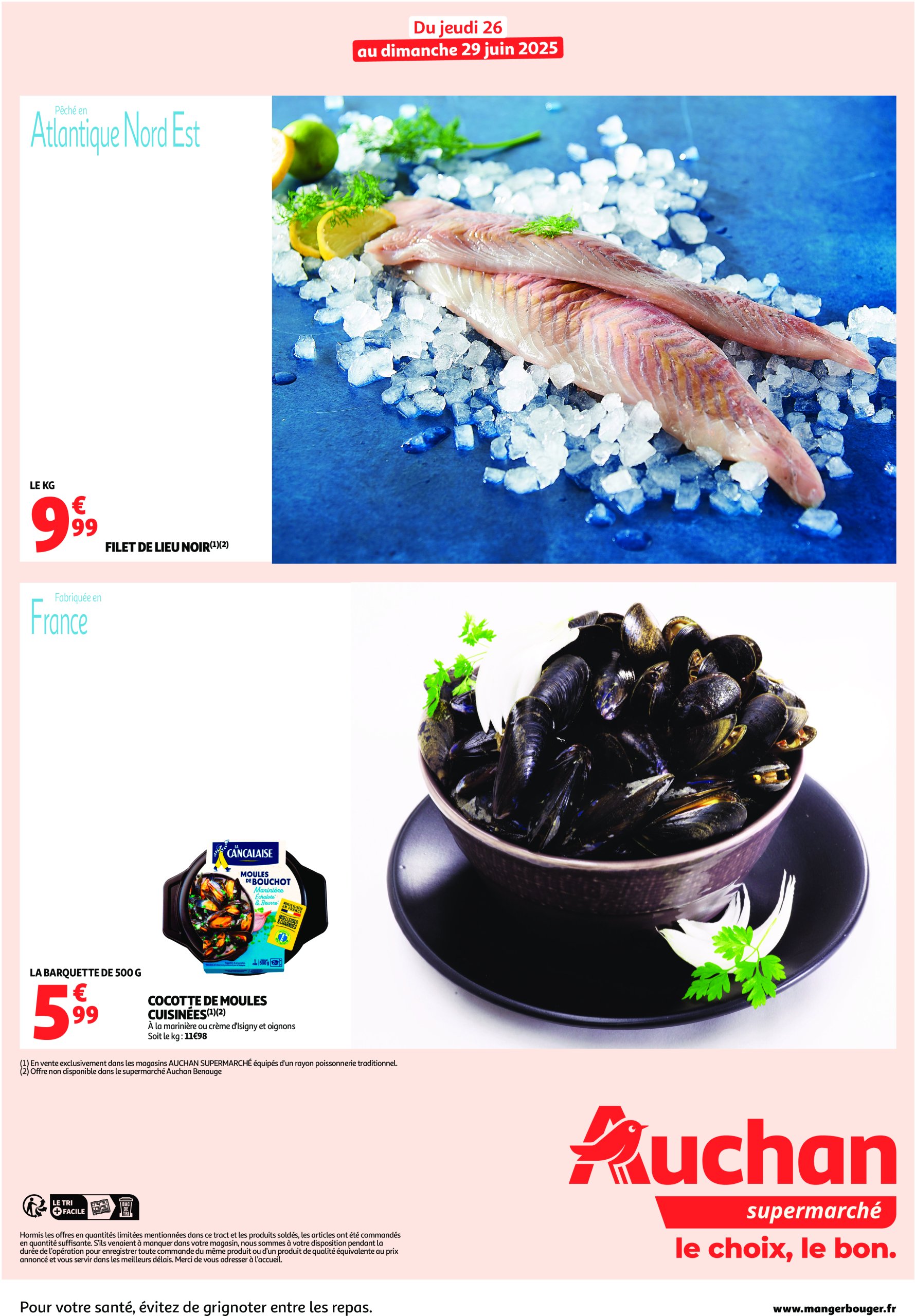 auchan - Catalogue Auchan - Les bons plans du week-end dans votre hyper valable du 26/06 au 29/06 - page: 2
