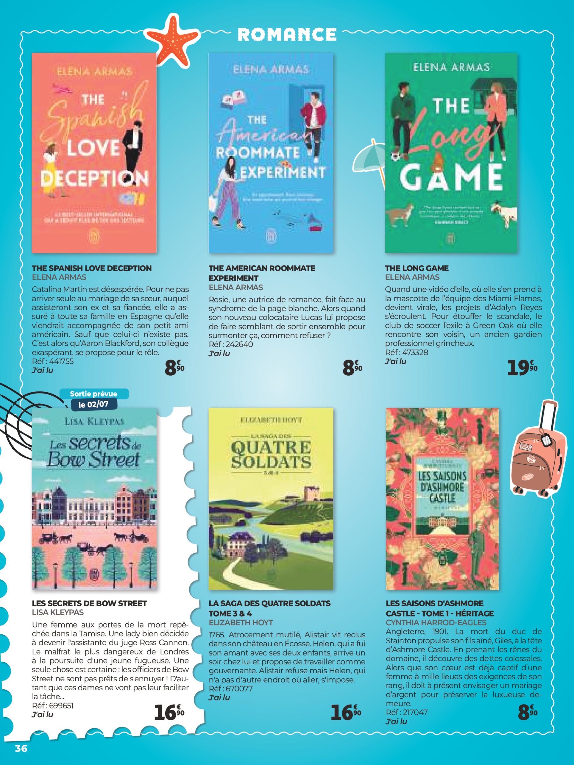 auchan - Catalogue Auchan - Une sélection pour voyager partout valable du 25/06 au 31/08 - page: 36 auchan - Catalogue Auchan - Une sélection pour voyager partout valable du 25/06 au 31/08 - page: 36