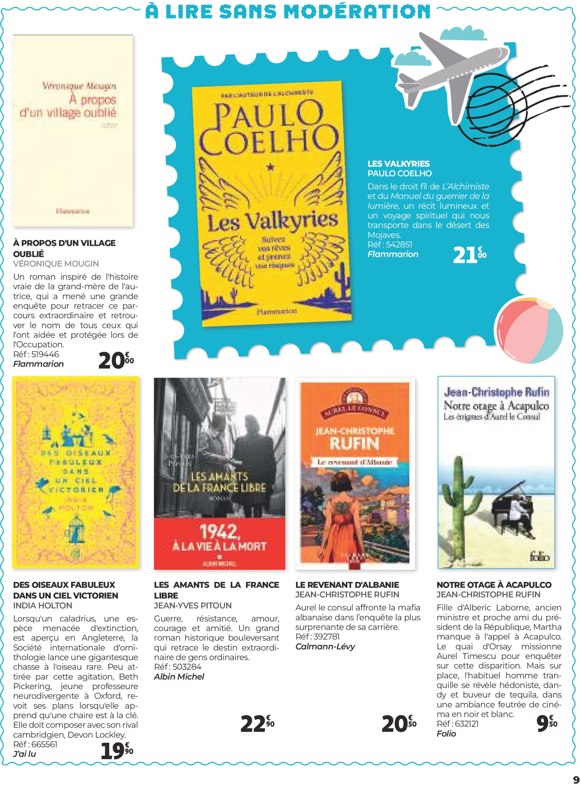 auchan - Catalogue Auchan - Une sélection pour voyager partout valable du 25/06 au 31/08 - page: 9 auchan - Catalogue Auchan - Une sélection pour voyager partout valable du 25/06 au 31/08 - page: 9