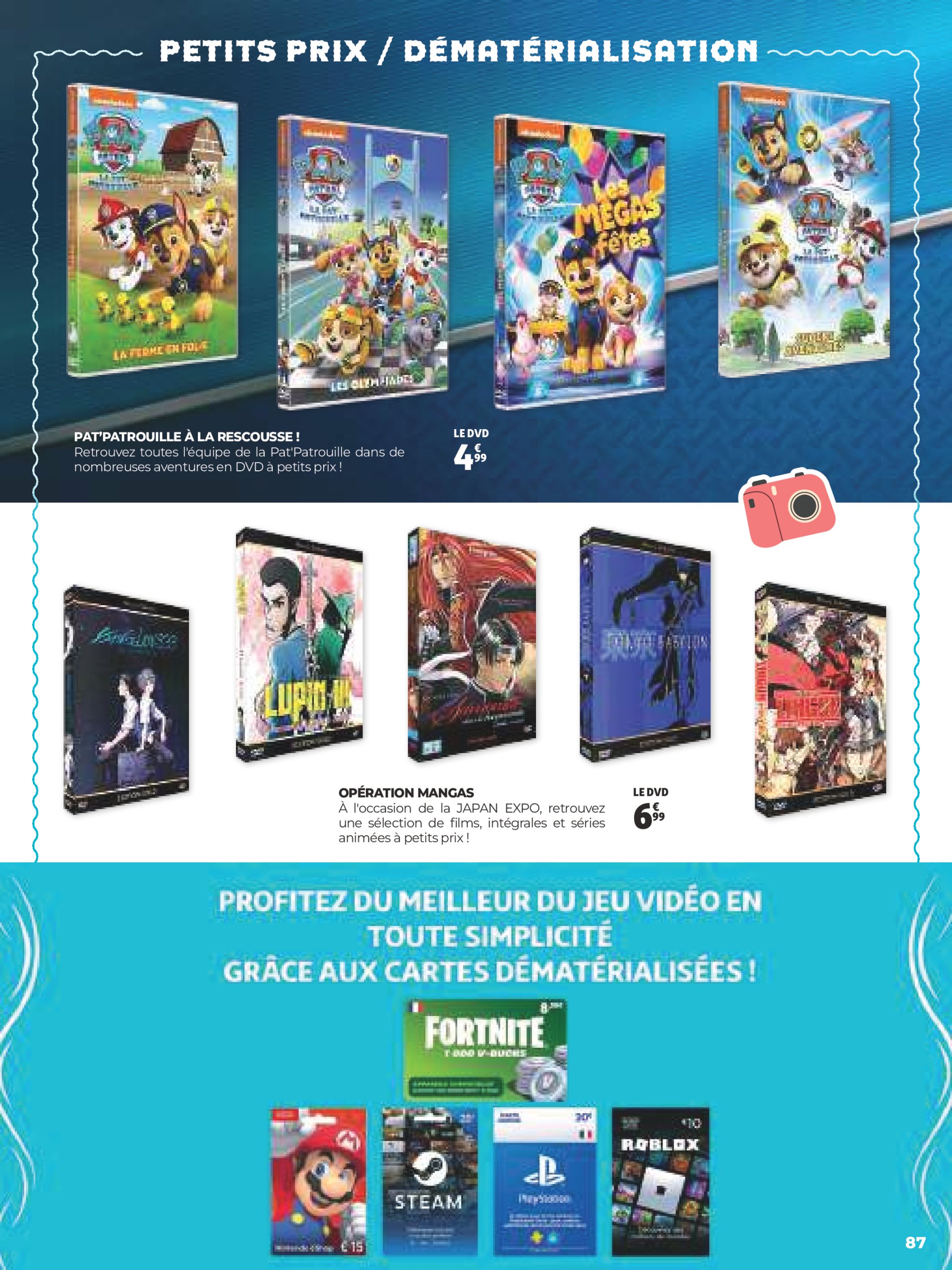 auchan - Catalogue Auchan - Une sélection pour voyager partout valable du 25/06 au 31/08 - page: 87 auchan - Catalogue Auchan - Une sélection pour voyager partout valable du 25/06 au 31/08 - page: 87