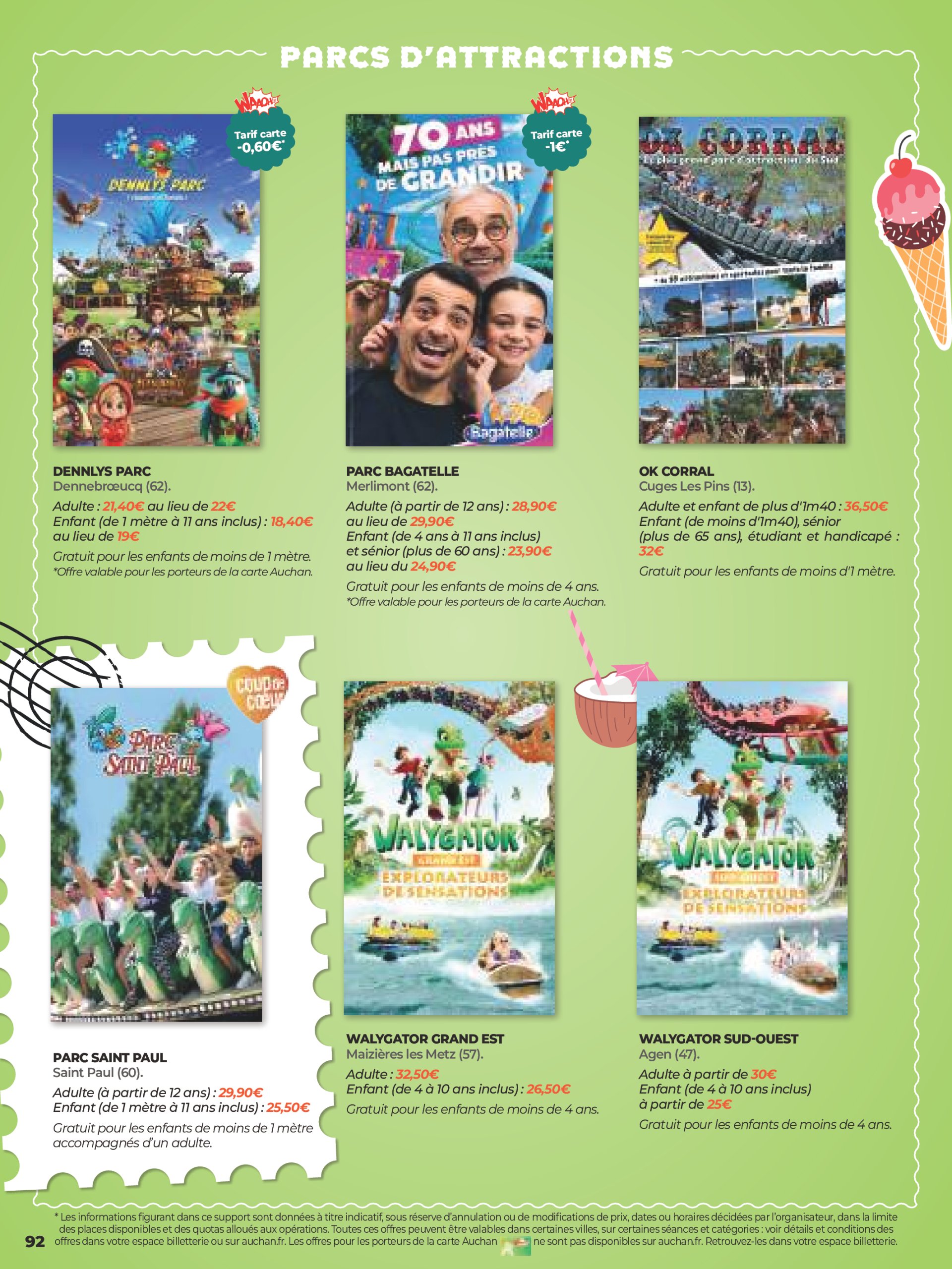 auchan - Catalogue Auchan - Une sélection pour voyager partout valable du 25/06 au 31/08 - page: 92 auchan - Catalogue Auchan - Une sélection pour voyager partout valable du 25/06 au 31/08 - page: 92