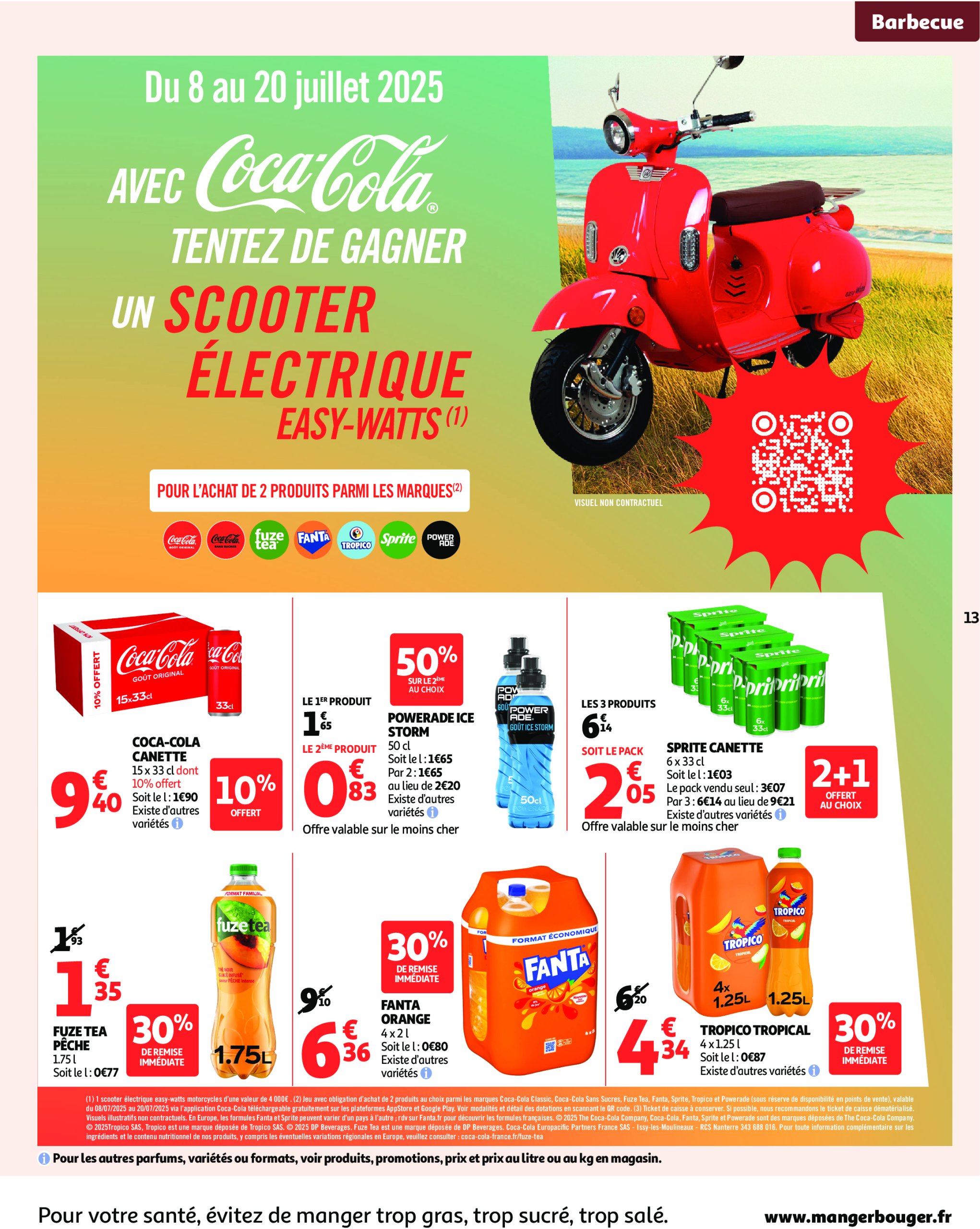 auchan - Catalogue Auchan - Un été sans flamber votre budget valable du 08/07 au 20/07 - page: 13 auchan - Catalogue Auchan - Un été sans flamber votre budget valable du 08/07 au 20/07 - page: 13