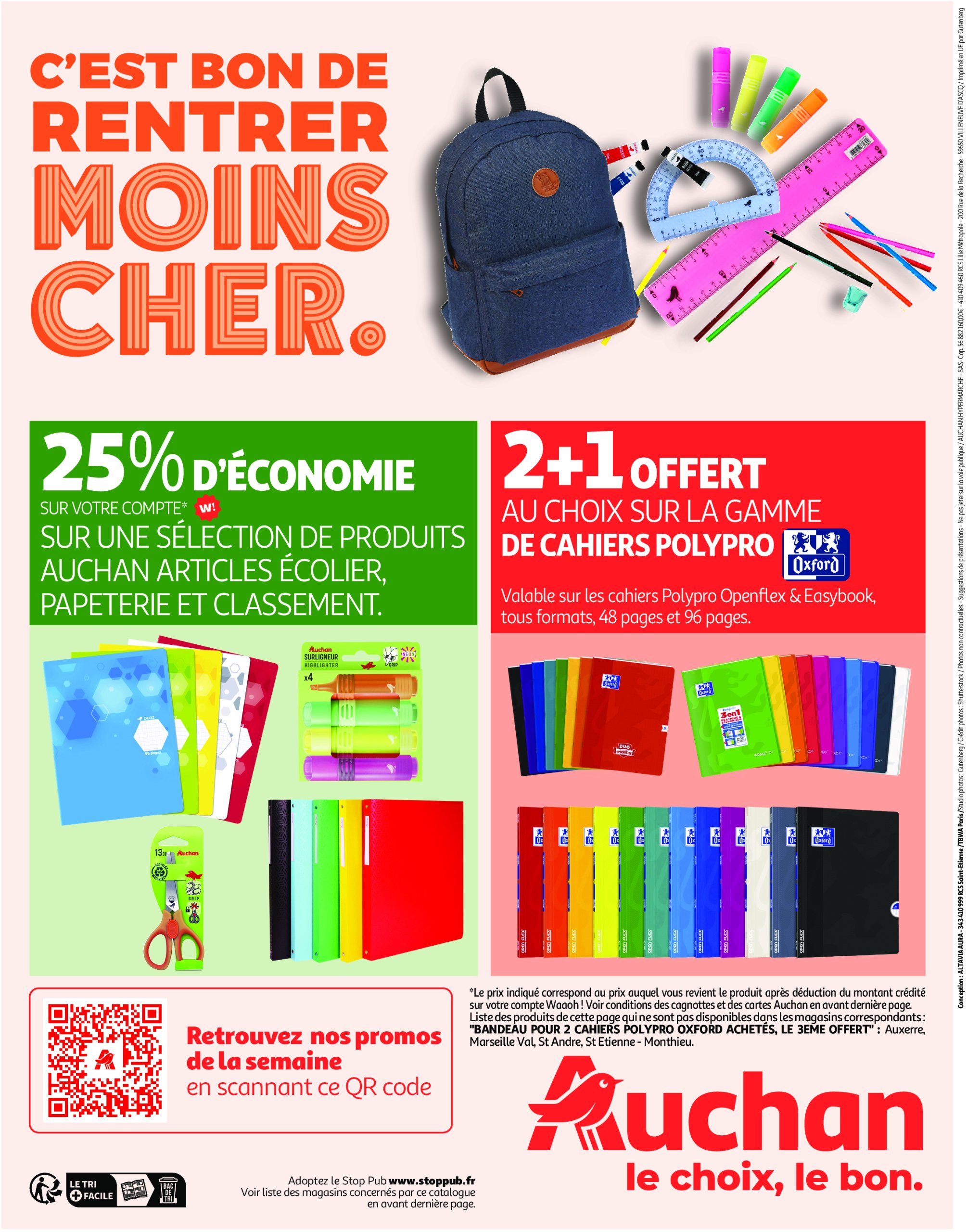 auchan - Catalogue Auchan - Un été sans flamber votre budget valable du 08/07 au 20/07 - page: 48 auchan - Catalogue Auchan - Un été sans flamber votre budget valable du 08/07 au 20/07 - page: 48