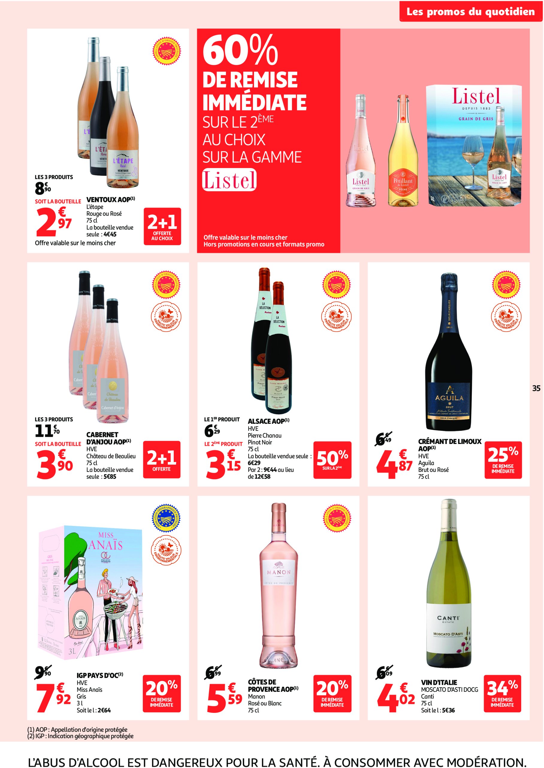 auchan - Catalogue Auchan - C'est parti pour une année moins chère valable du 16/07 au 27/07 - page: 35 auchan - Catalogue Auchan - C'est parti pour une année moins chère valable du 16/07 au 27/07 - page: 35