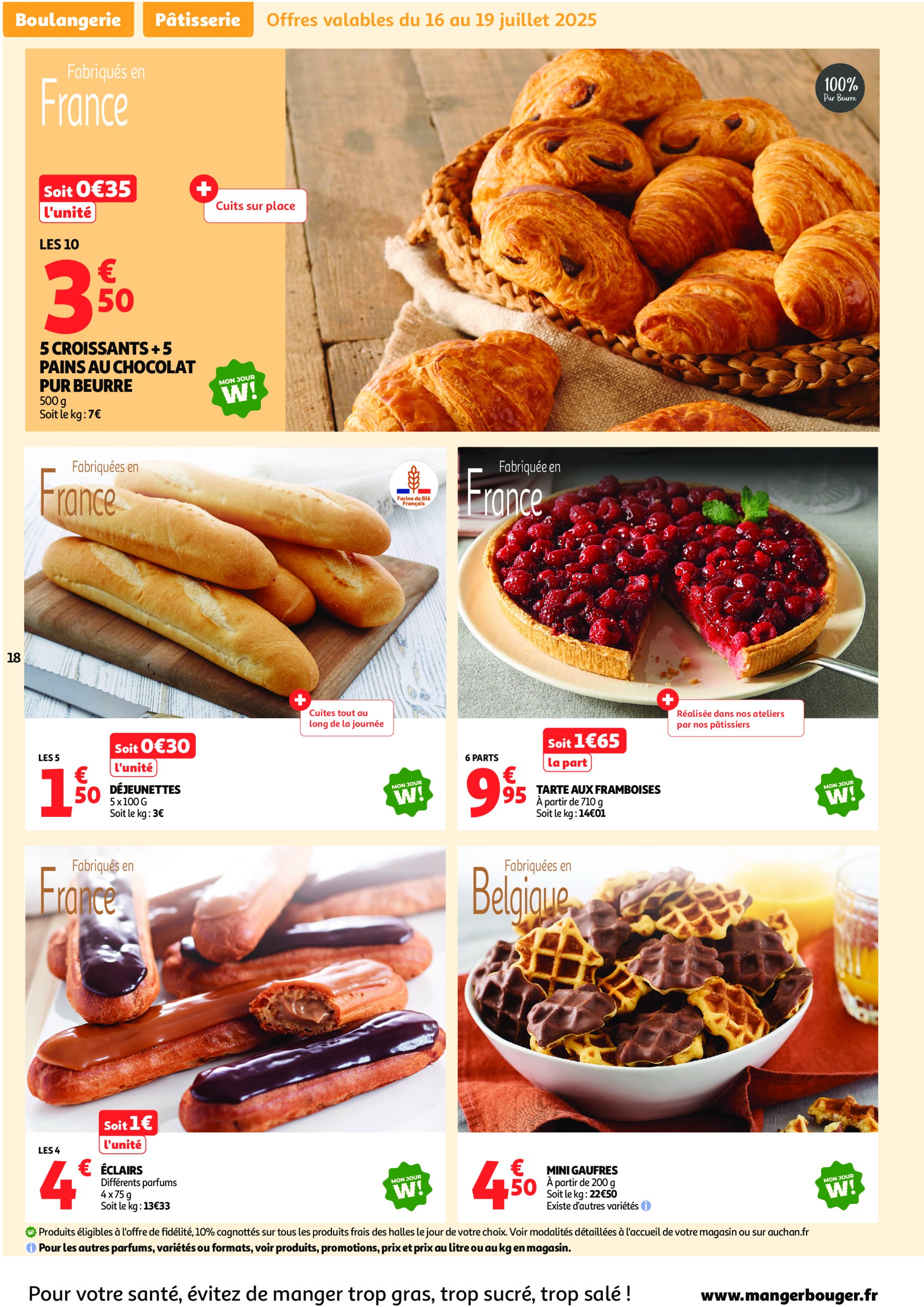 auchan - Catalogue Auchan - C'est parti pour une année moins chère valable du 16/07 au 27/07 - page: 18 auchan - Catalogue Auchan - C'est parti pour une année moins chère valable du 16/07 au 27/07 - page: 18