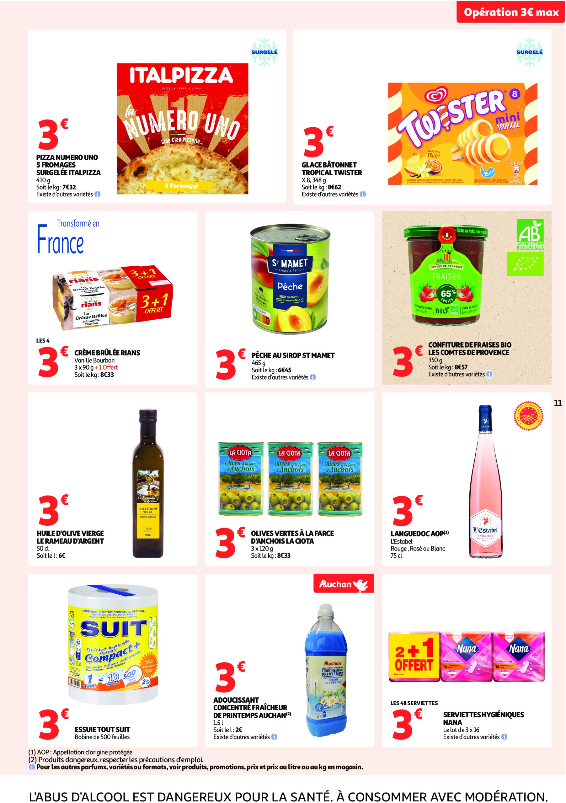 auchan - Catalogue Auchan - C'est parti pour une année moins chère valable du 16/07 au 27/07 - page: 11 auchan - Catalogue Auchan - C'est parti pour une année moins chère valable du 16/07 au 27/07 - page: 11