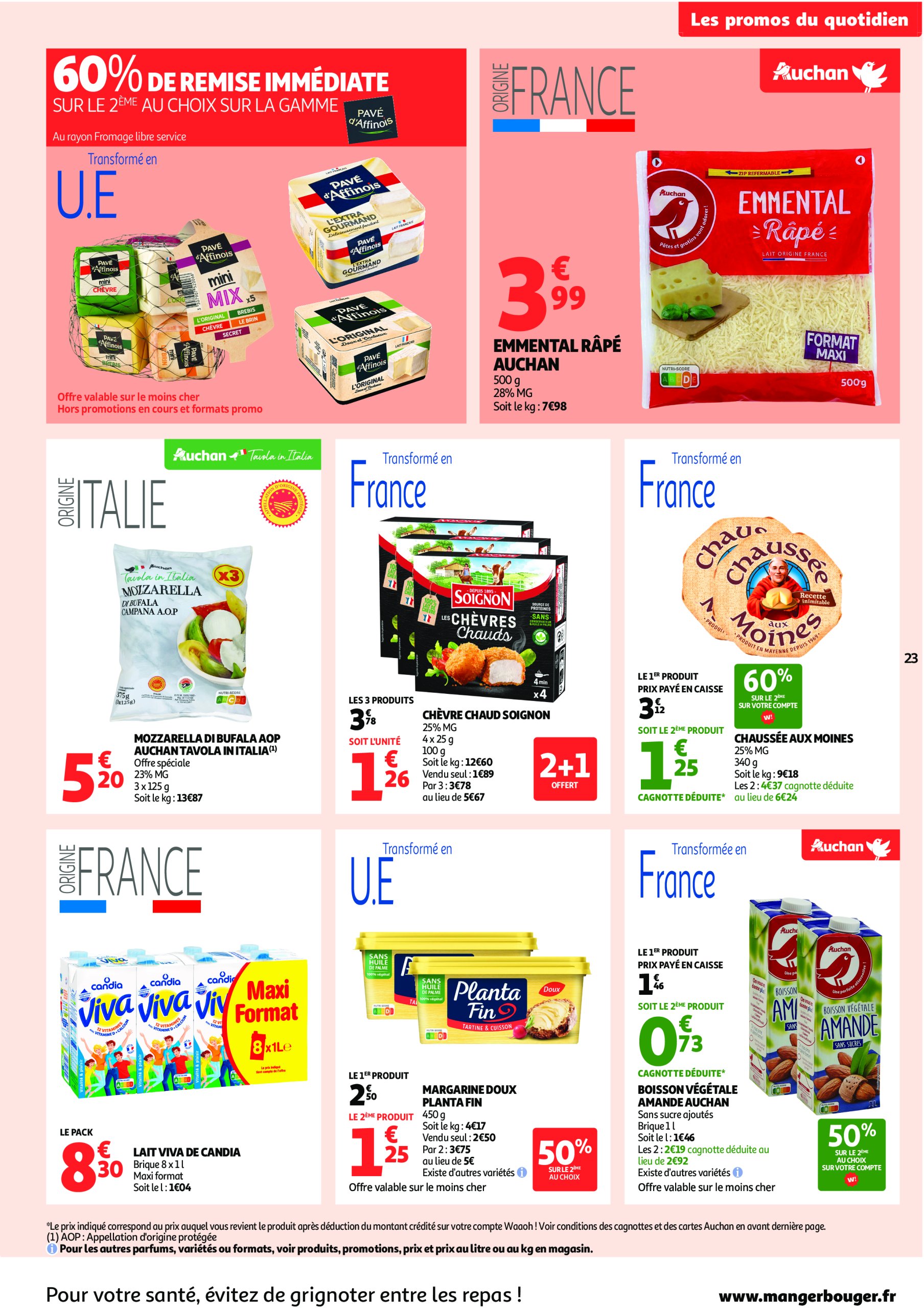 auchan - Catalogue Auchan - C'est parti pour une année moins chère valable du 16/07 au 27/07 - page: 23 auchan - Catalogue Auchan - C'est parti pour une année moins chère valable du 16/07 au 27/07 - page: 23