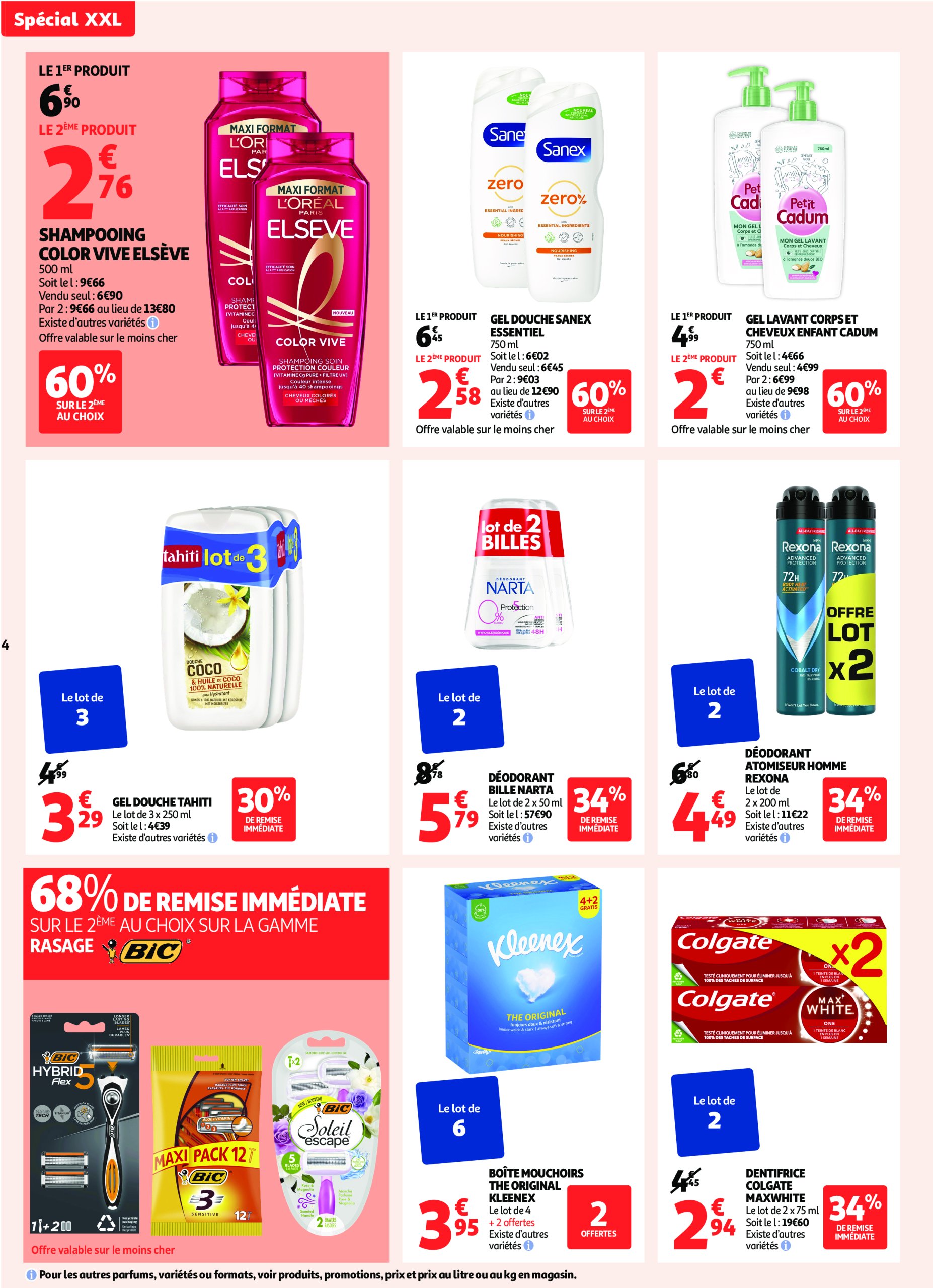 auchan - Catalogue Auchan - En gros, vous êtes toujours gagnant valable du 22/07 au 03/08 - page: 4
